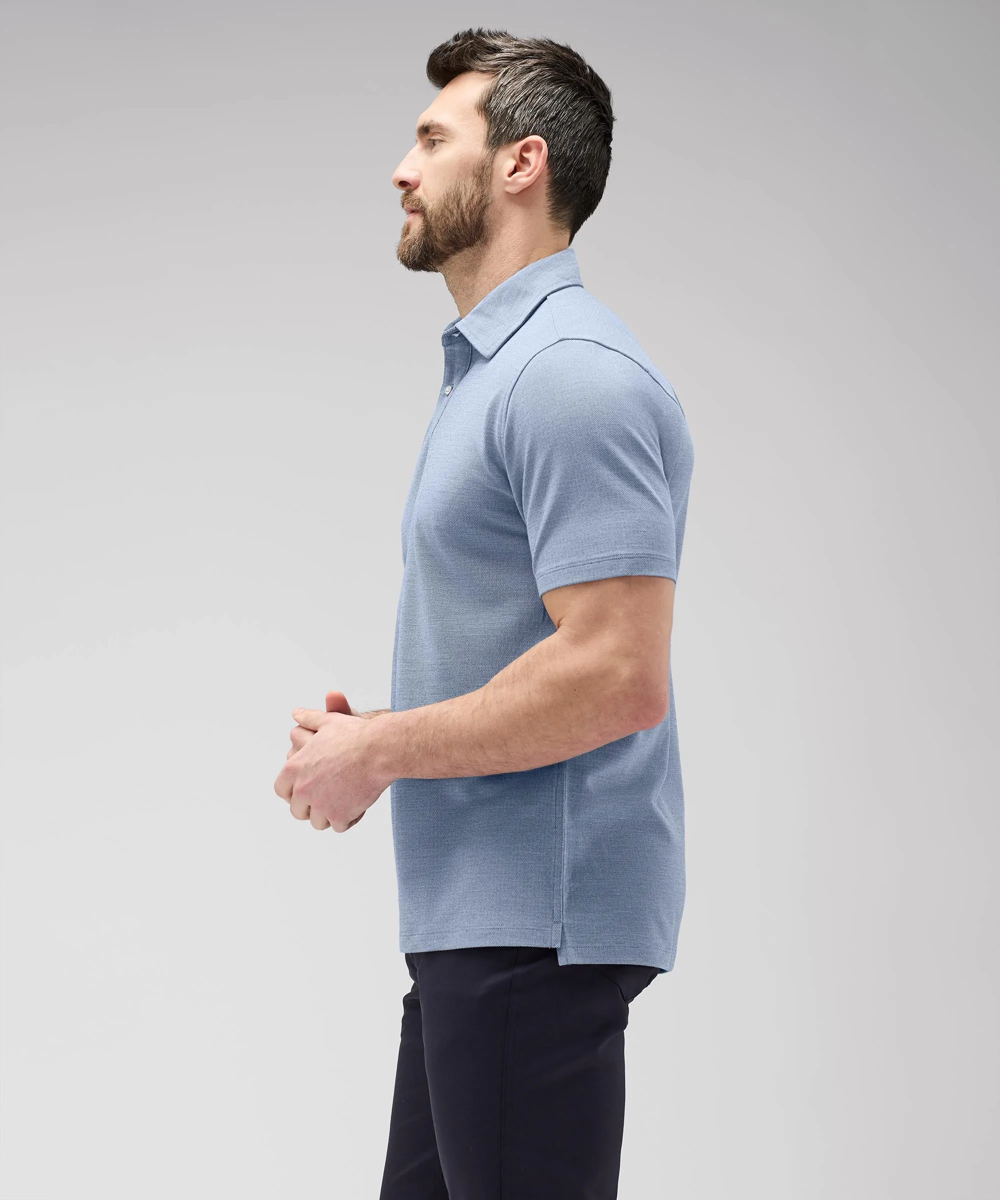 Men's Merino Polo,Men Tops
