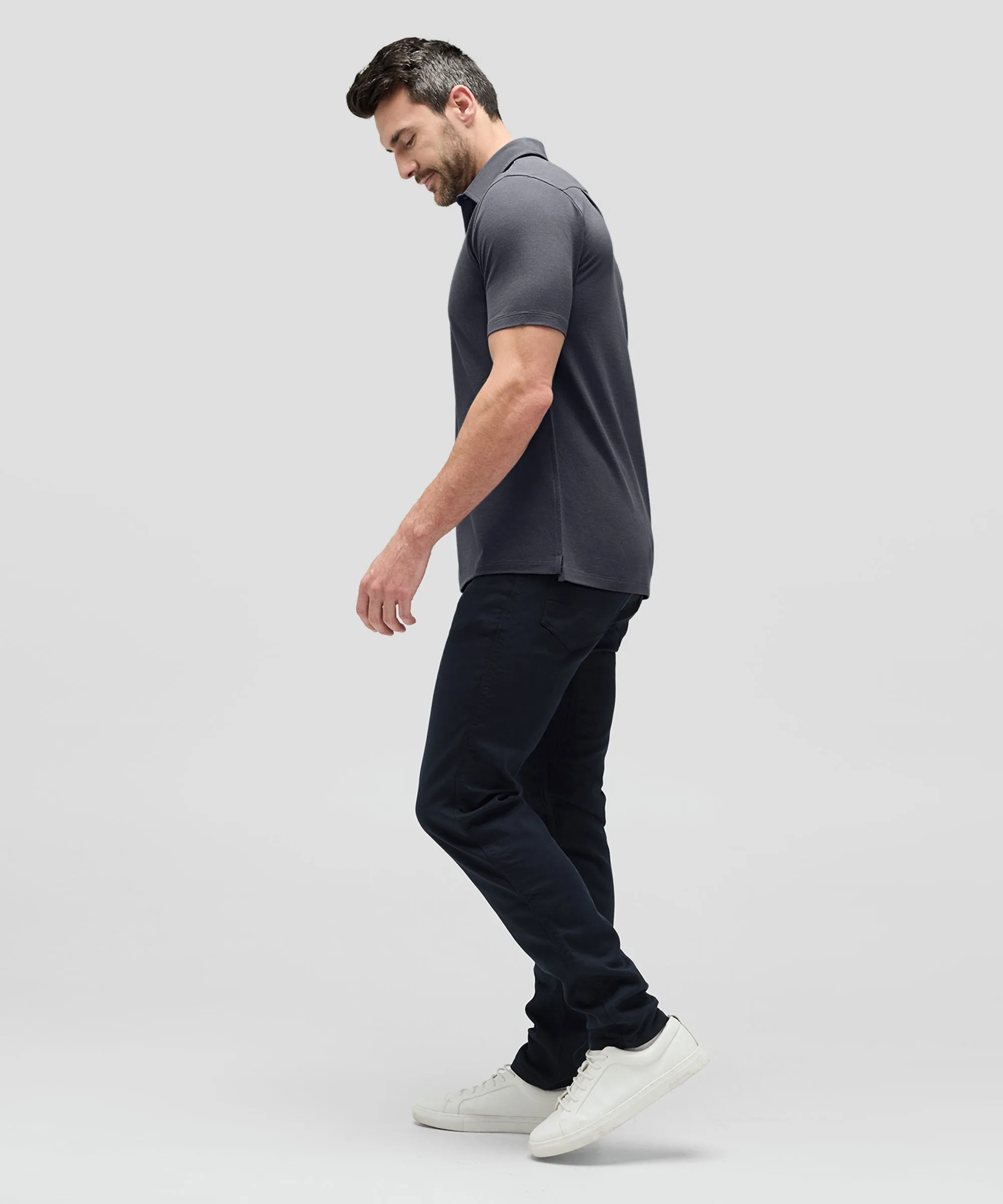 Men's Merino Polo,Men Tops