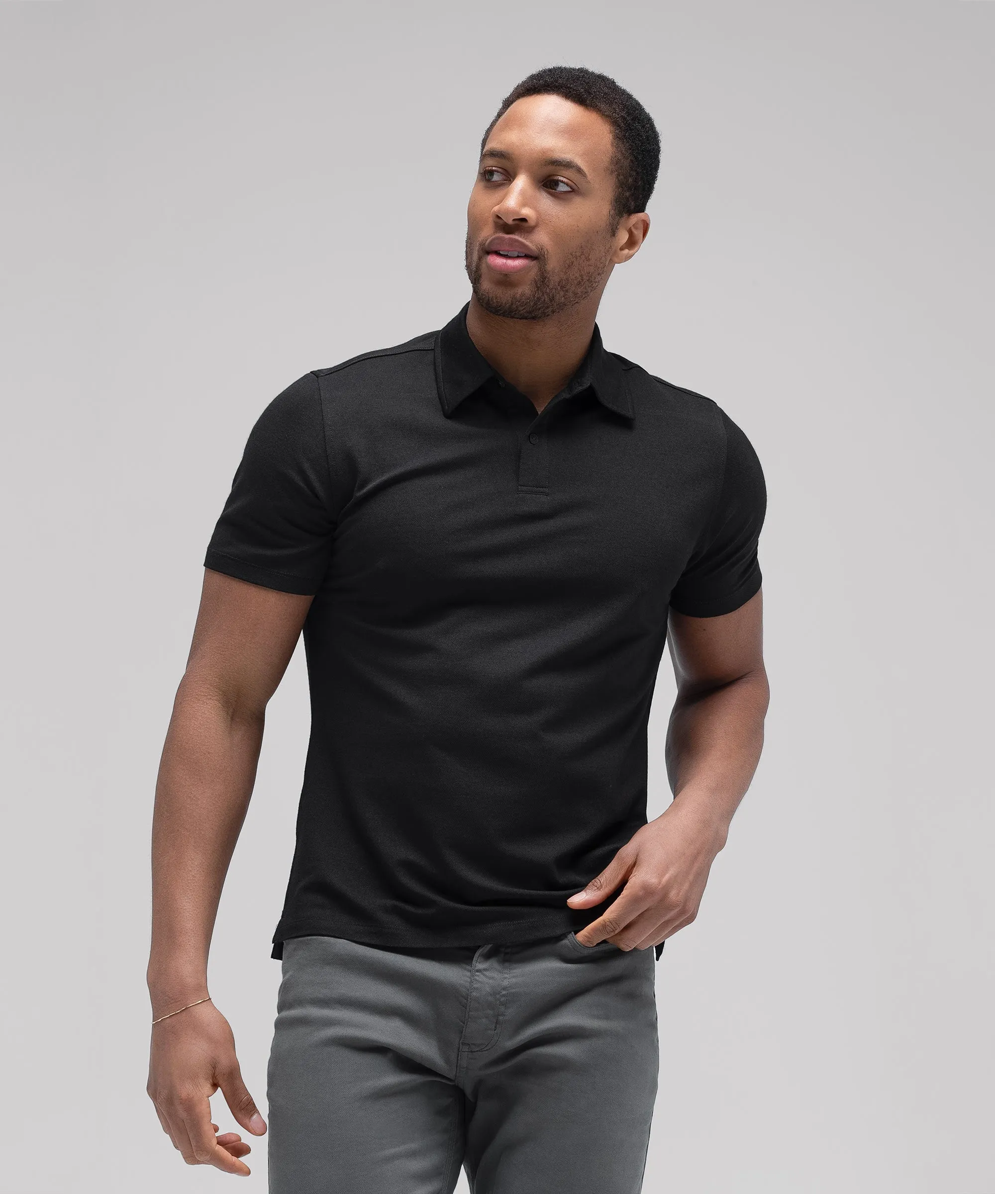Men's Merino Polo,Men Tops