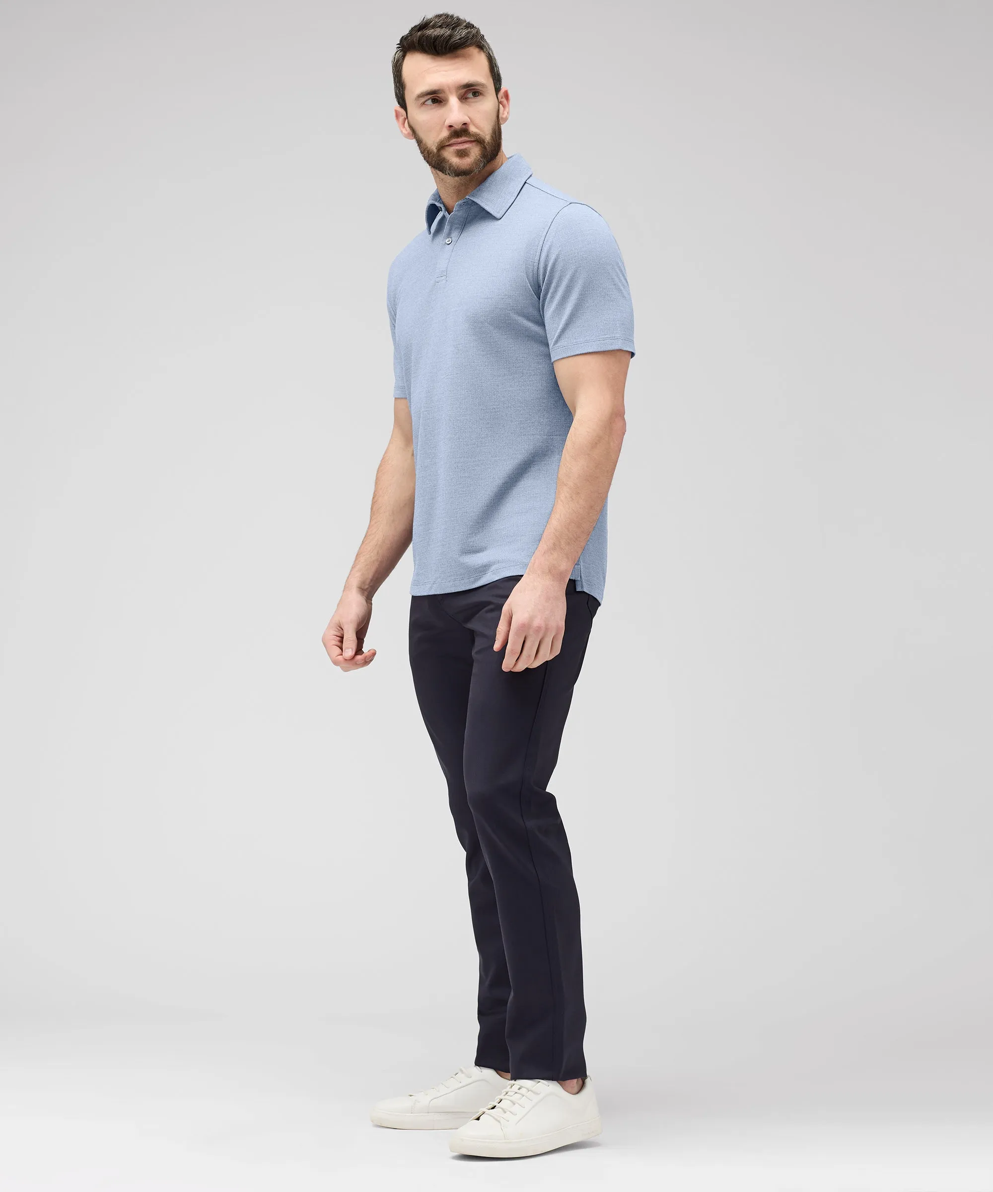 Men's Merino Polo,Men Tops