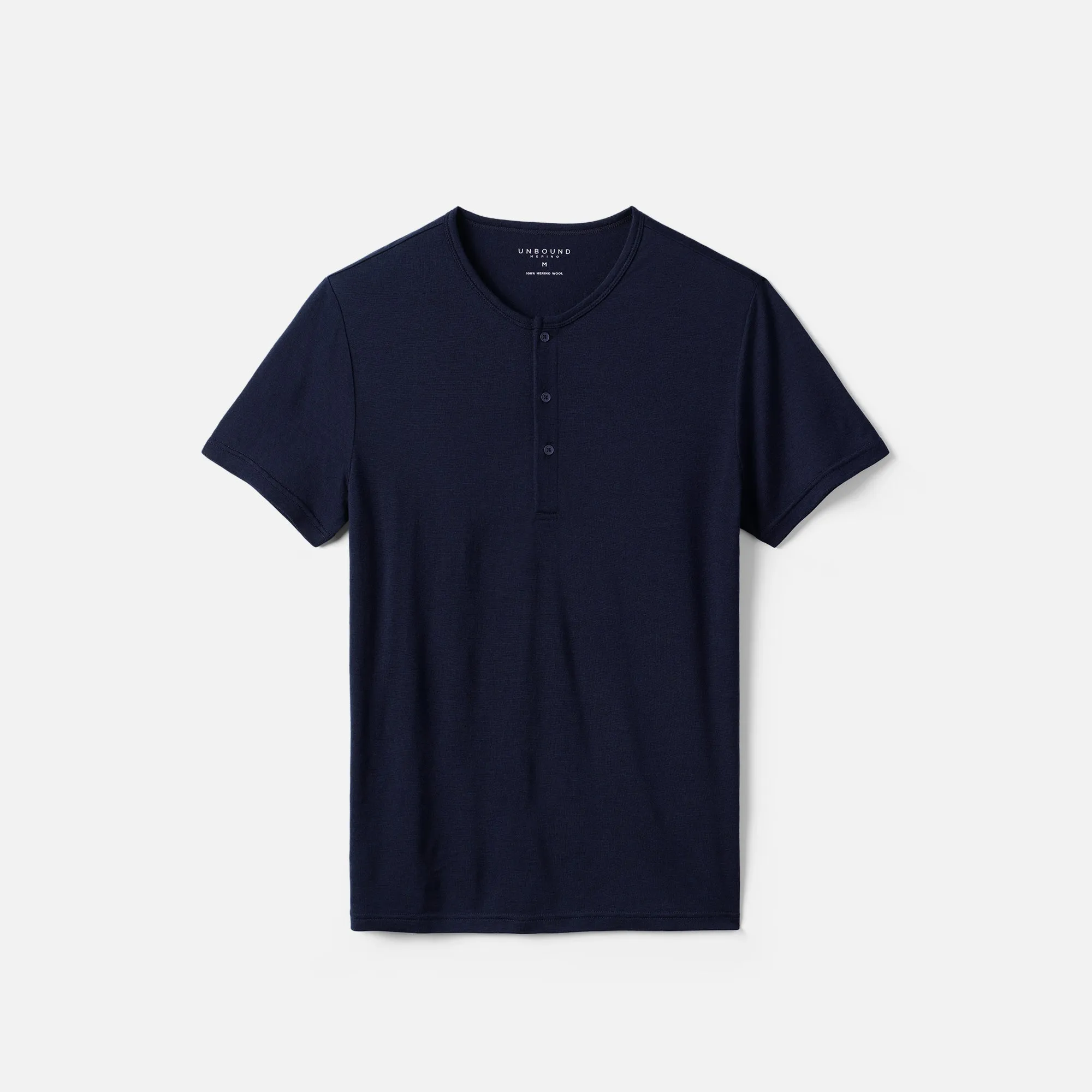 Men's Merino Short Sleeve Henley,Men Tops