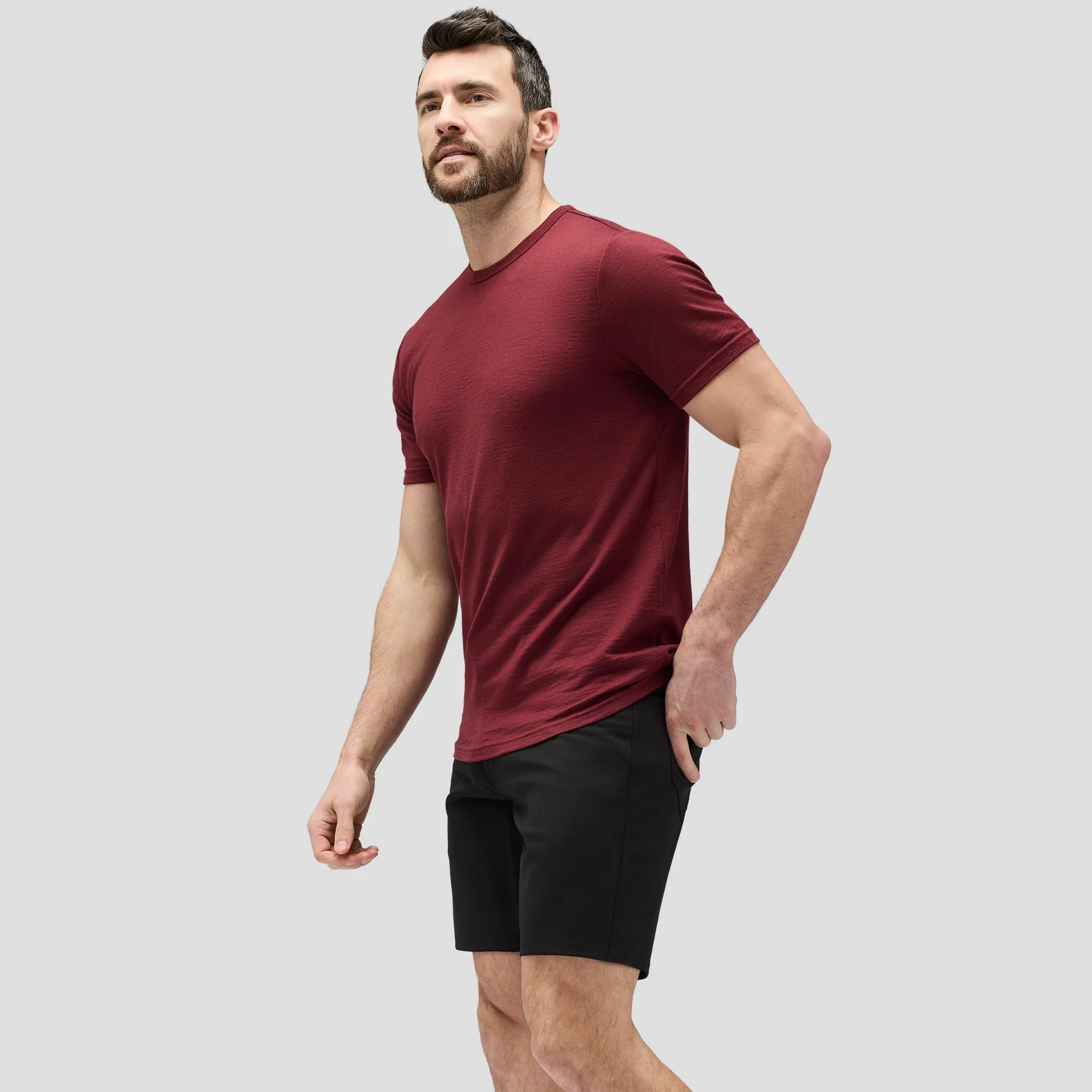 Men's Merino Travel Shorts,Men bottoms