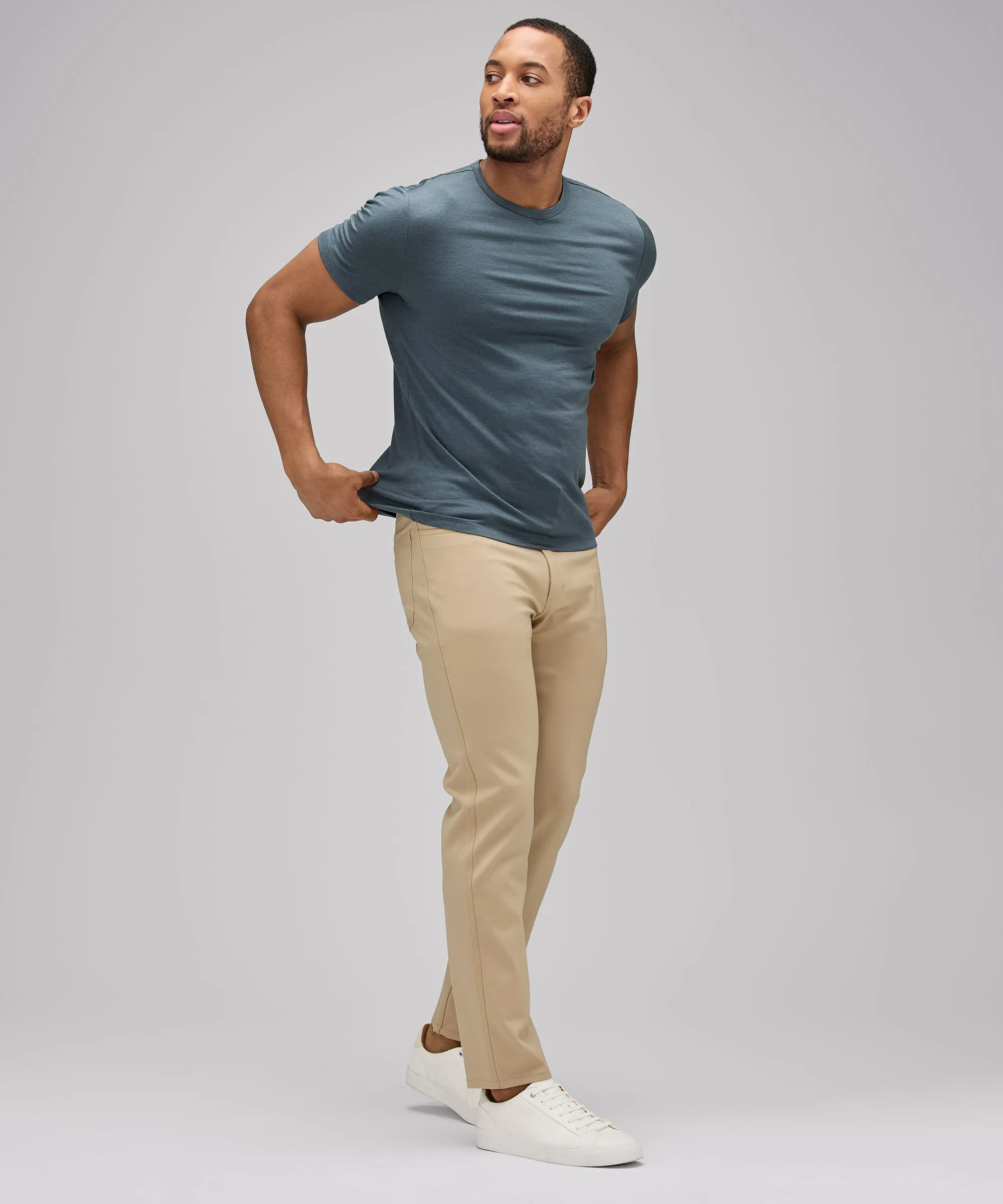 Men's Merino Ultralight Crew T-Shirt,Men Tops