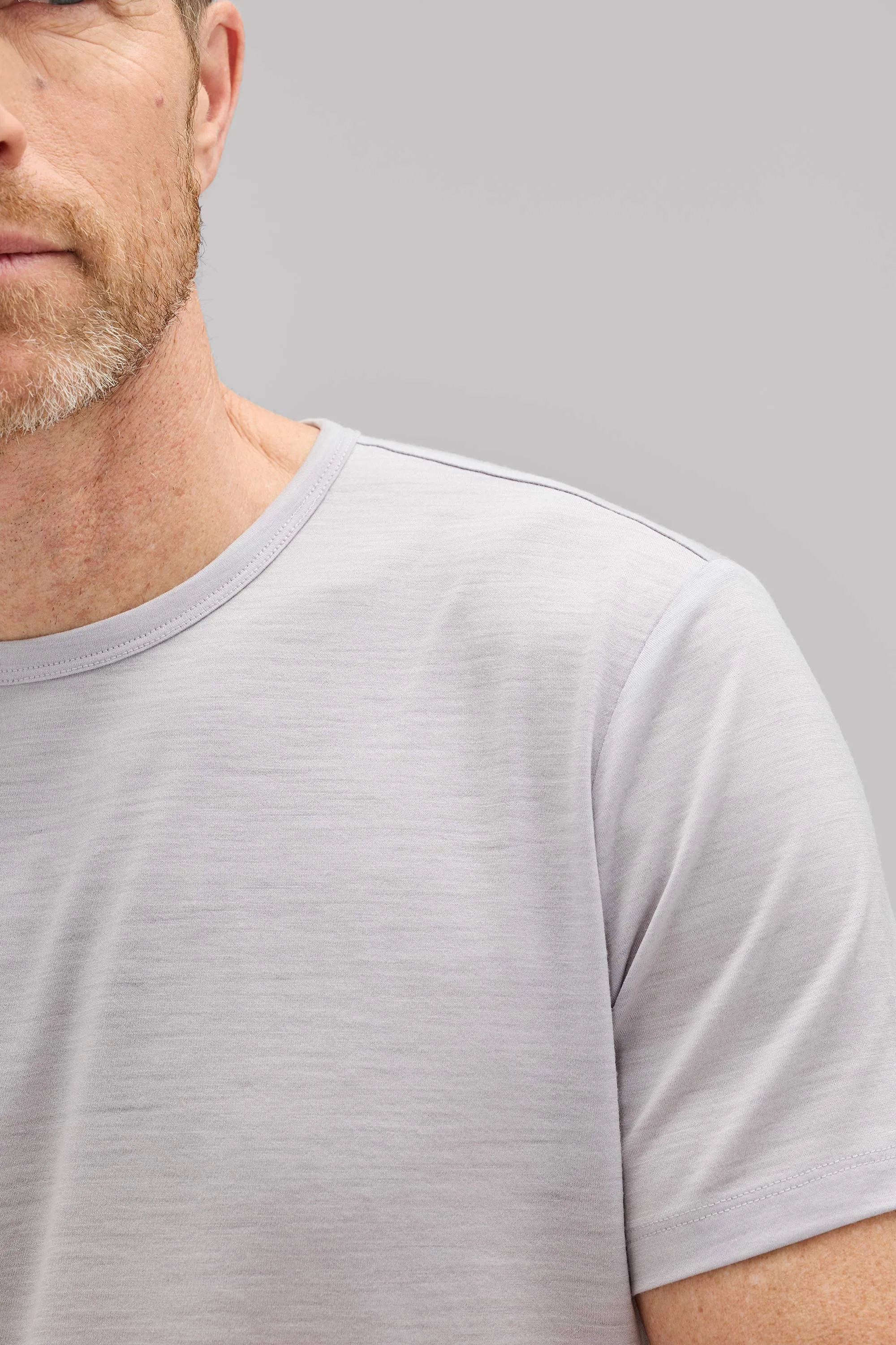 Men's Merino Ultralight Crew T-Shirt,Men Tops