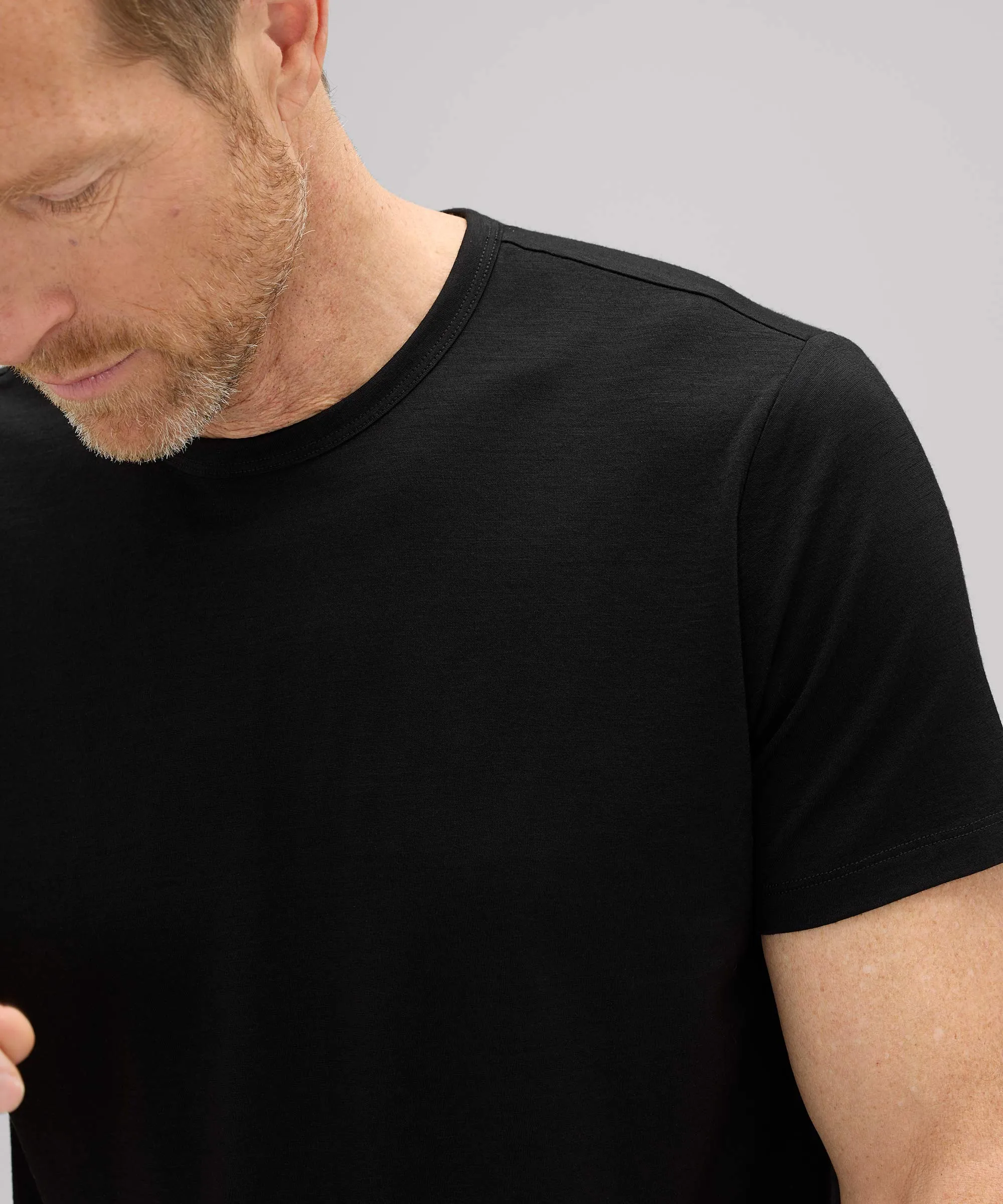 Men's Merino Ultralight Crew T-Shirt,Men Tops