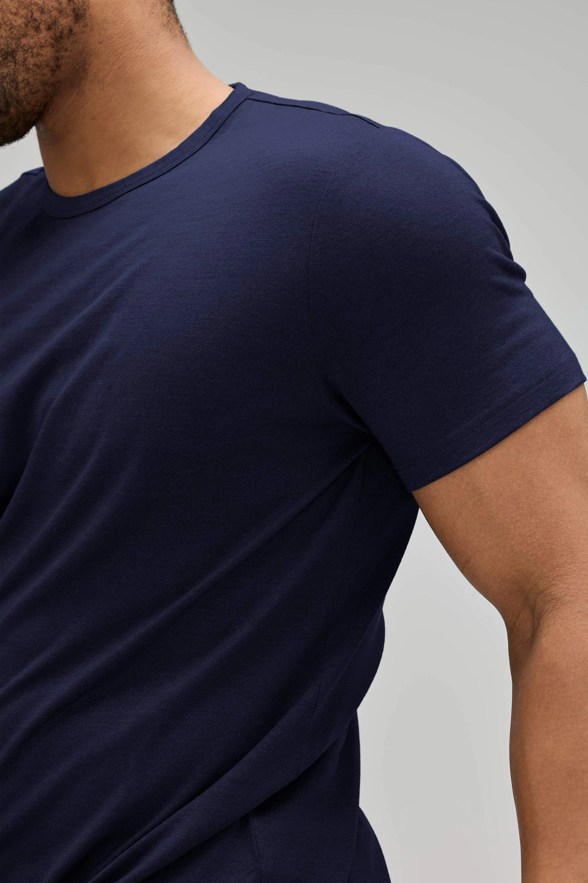 Men's Merino Ultralight Crew T-Shirt,Men Tops