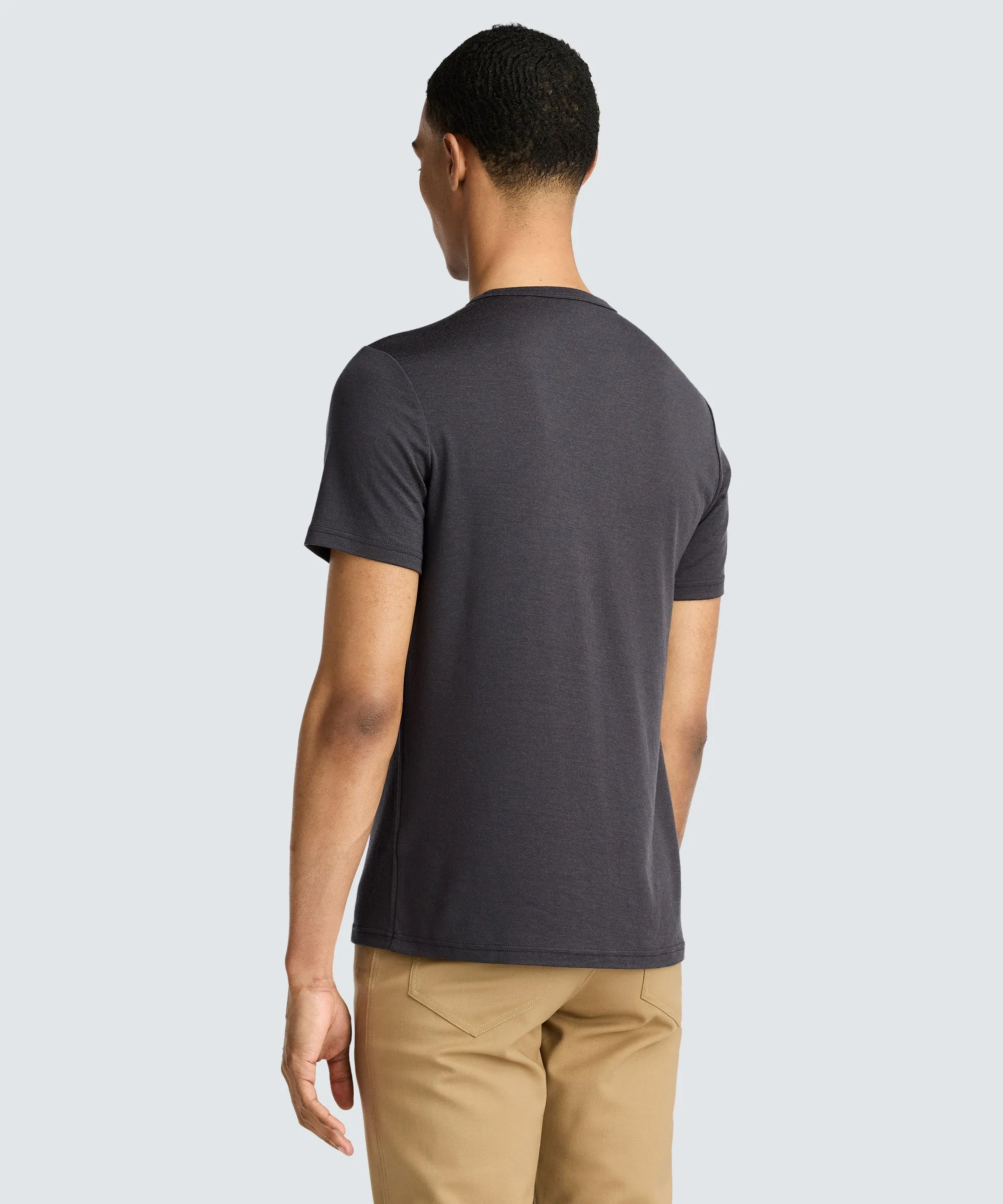 Men's Merino Ultralight Crew T-Shirt,Men Tops