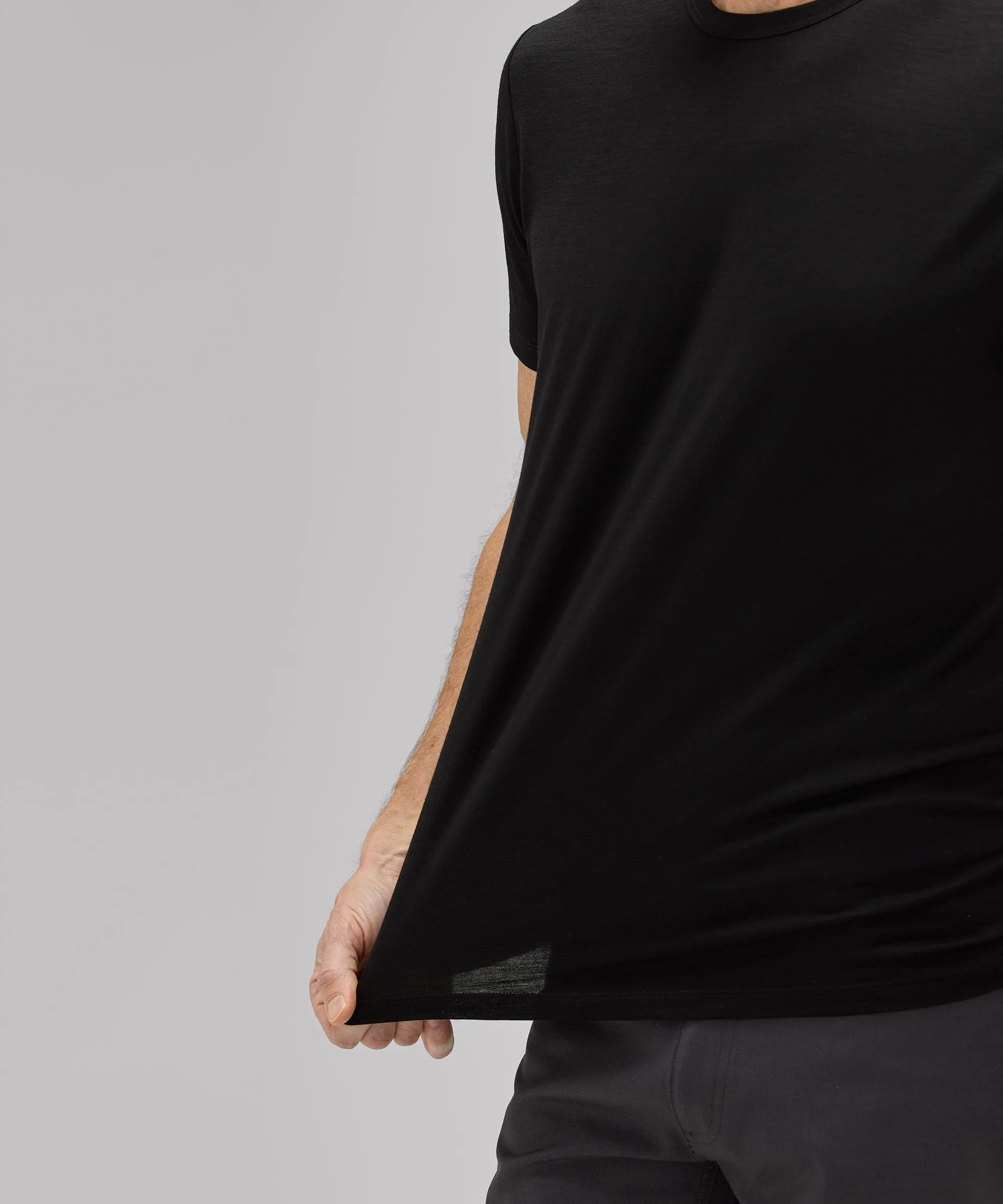 Men's Merino Ultralight Crew T-Shirt,Men Tops