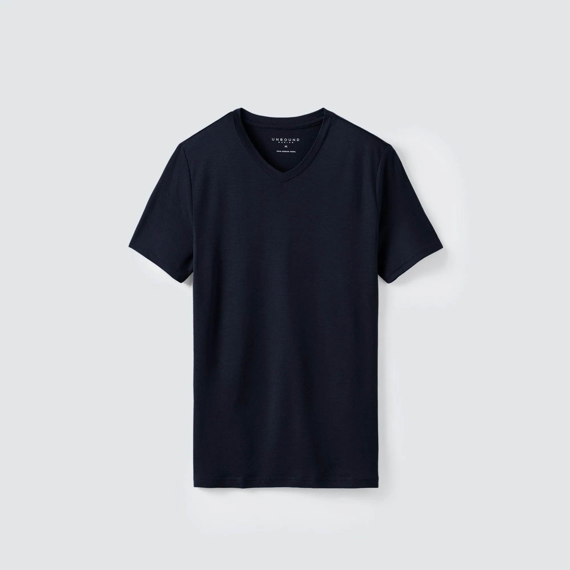 Men's Merino V-Neck T-Shirt,Men Tops