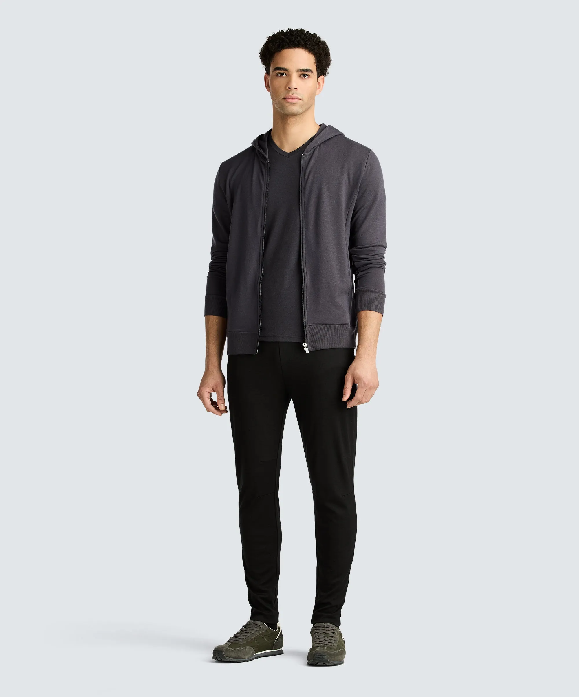 Men's Merino V-Neck T-Shirt,Men Tops