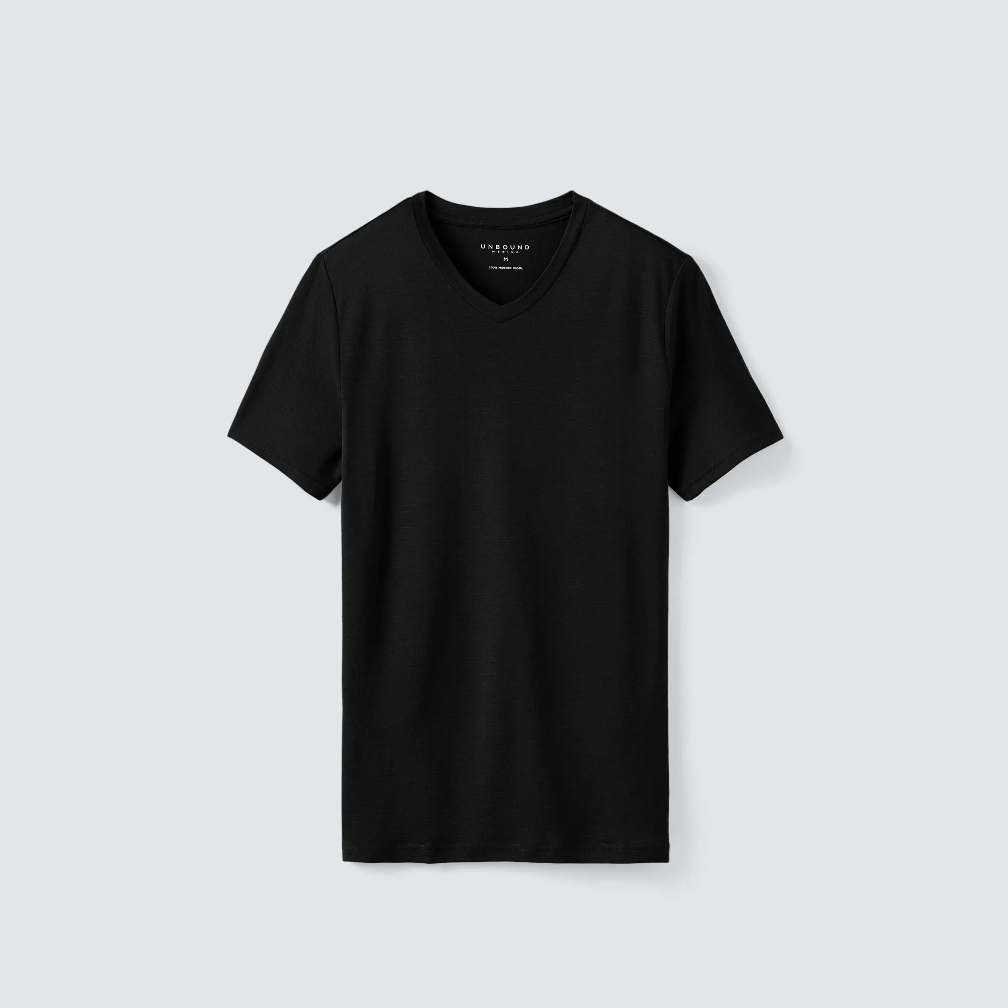 Men's Merino V-Neck T-Shirt,Men Tops