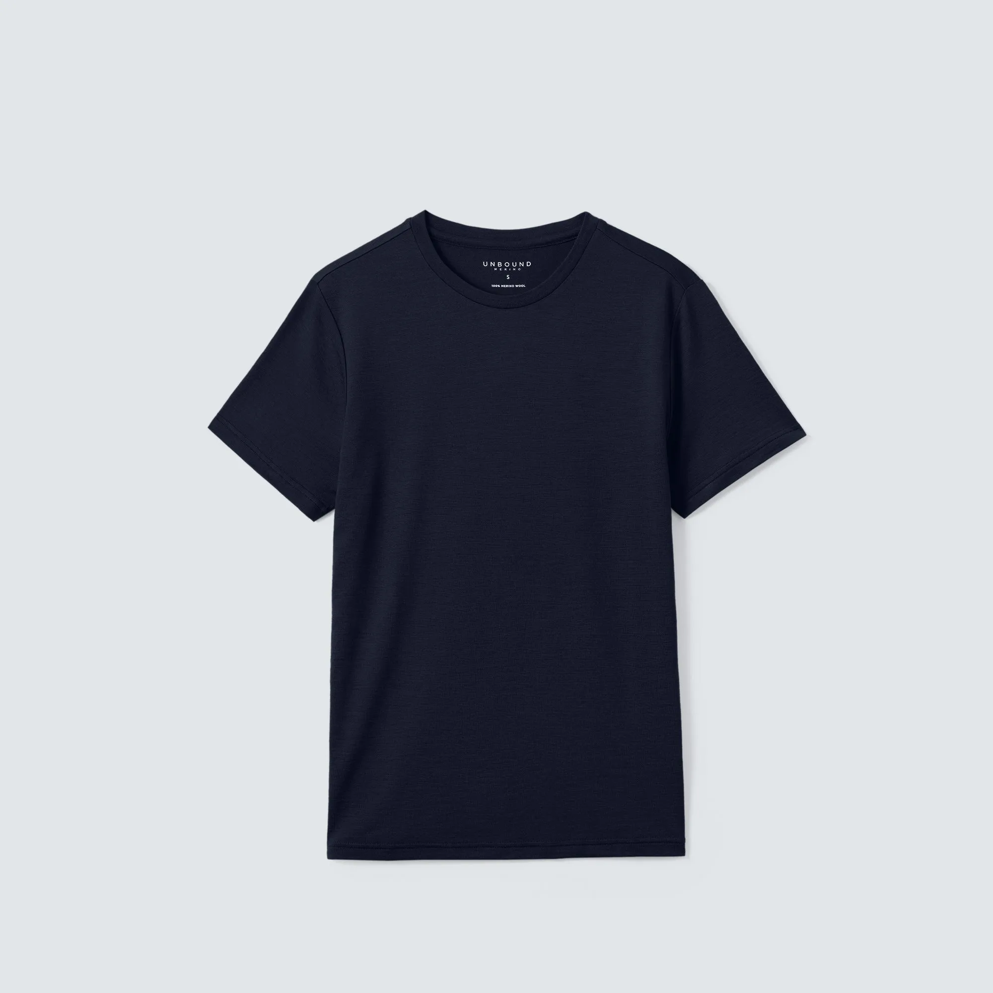 Men's Tall Merino Crew Neck T-Shirt,Men Tops