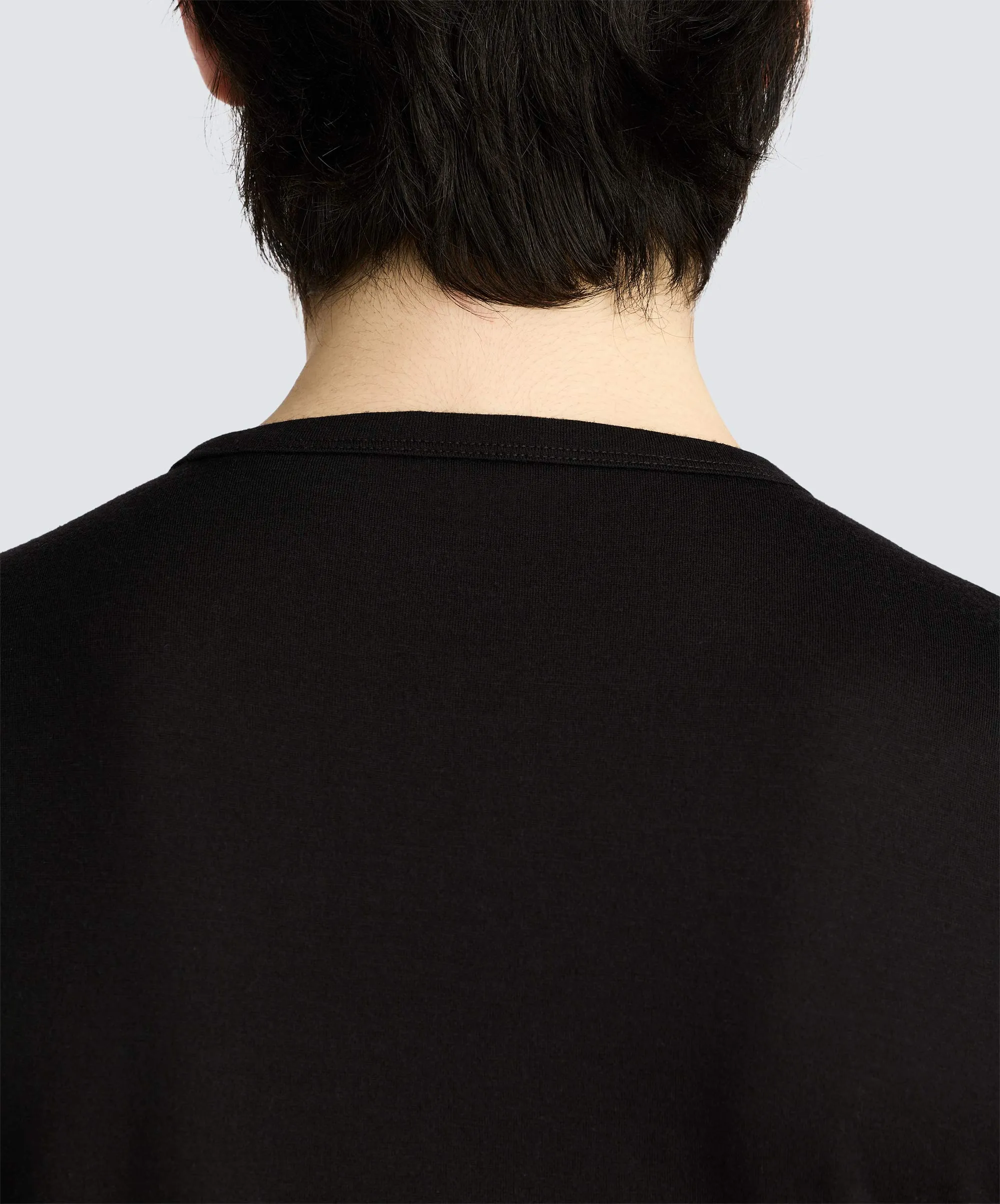 Men's Tall Merino Crew Neck T-Shirt,Men Tops