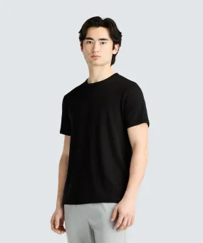 Men's Tall Merino Crew Neck T-Shirt,Men Tops