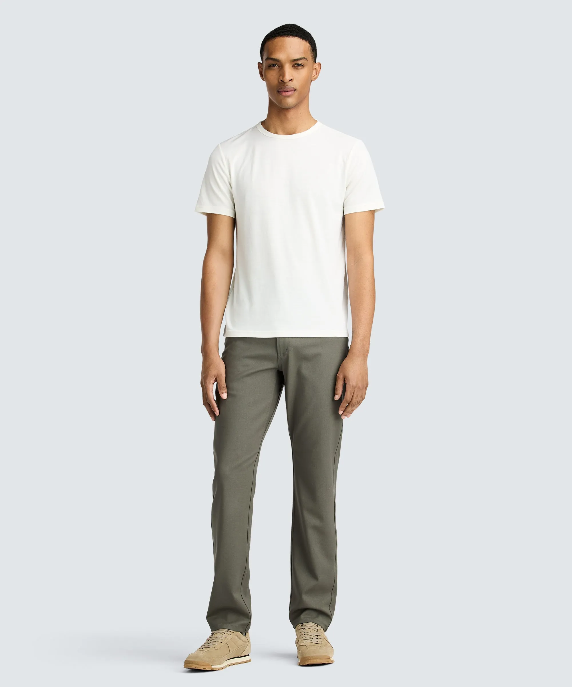 Men's Tall Merino Crew Neck T-Shirt,Men Tops
