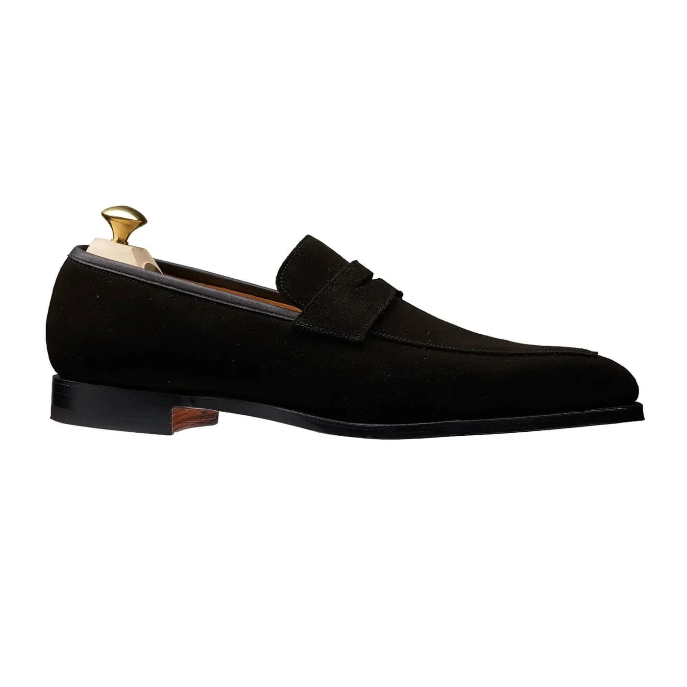 Merton Black Calf Suede,Men Loafers