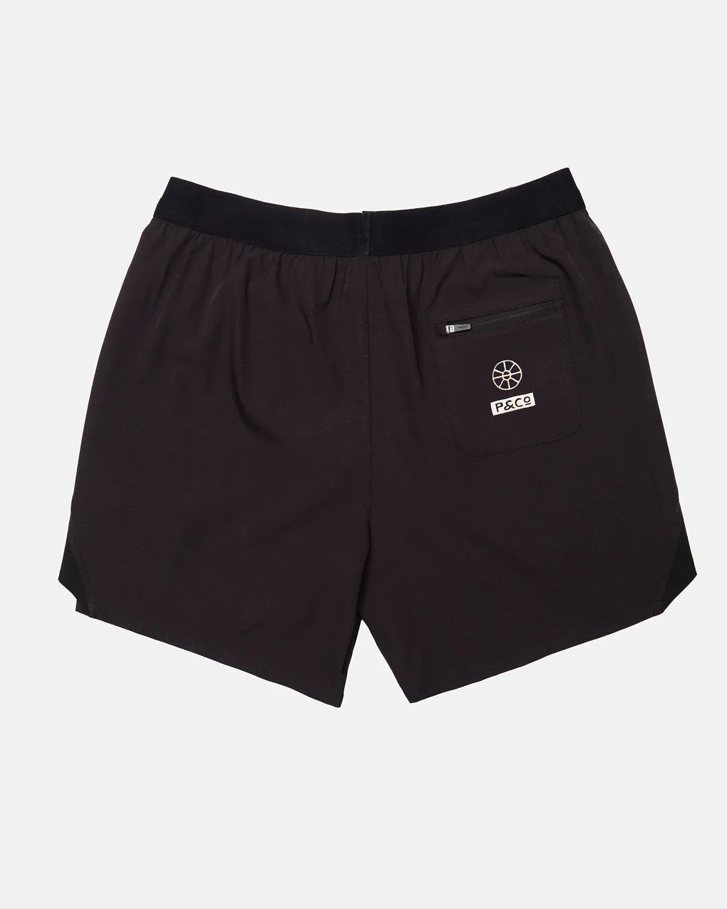 Mindset 2-in-1 Trail Short - Black & Plum,Men Shorts