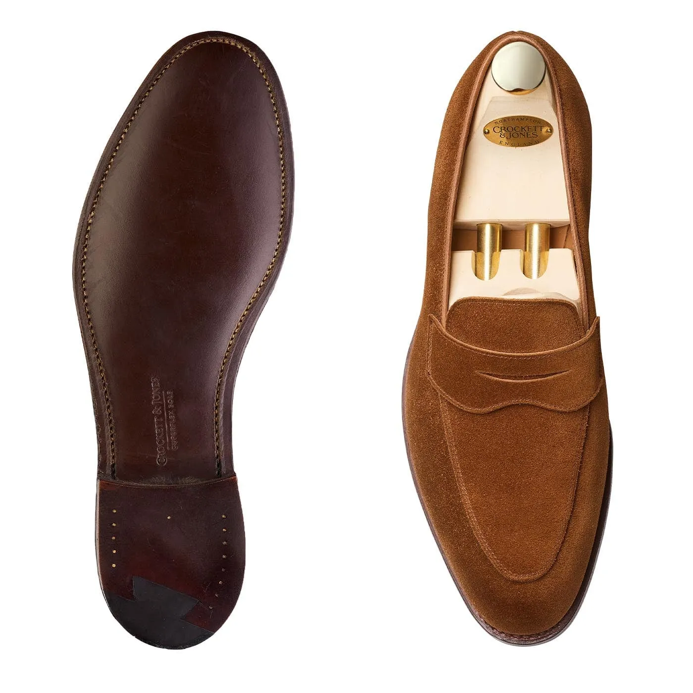 Nice Tobacco Calf Suede,Men Loafers