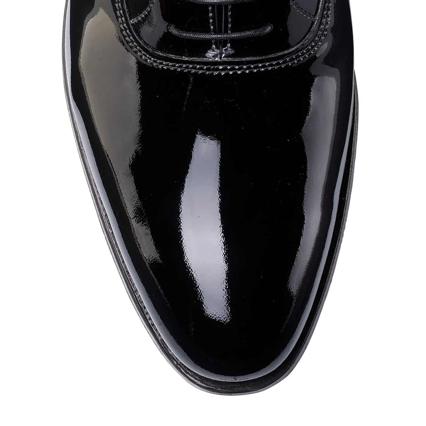 Overton Black Patent,Men Oxfords