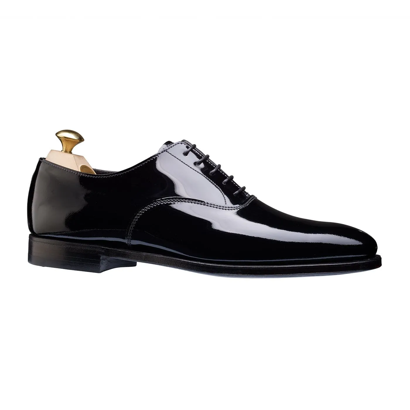 Overton Black Patent,Men Oxfords