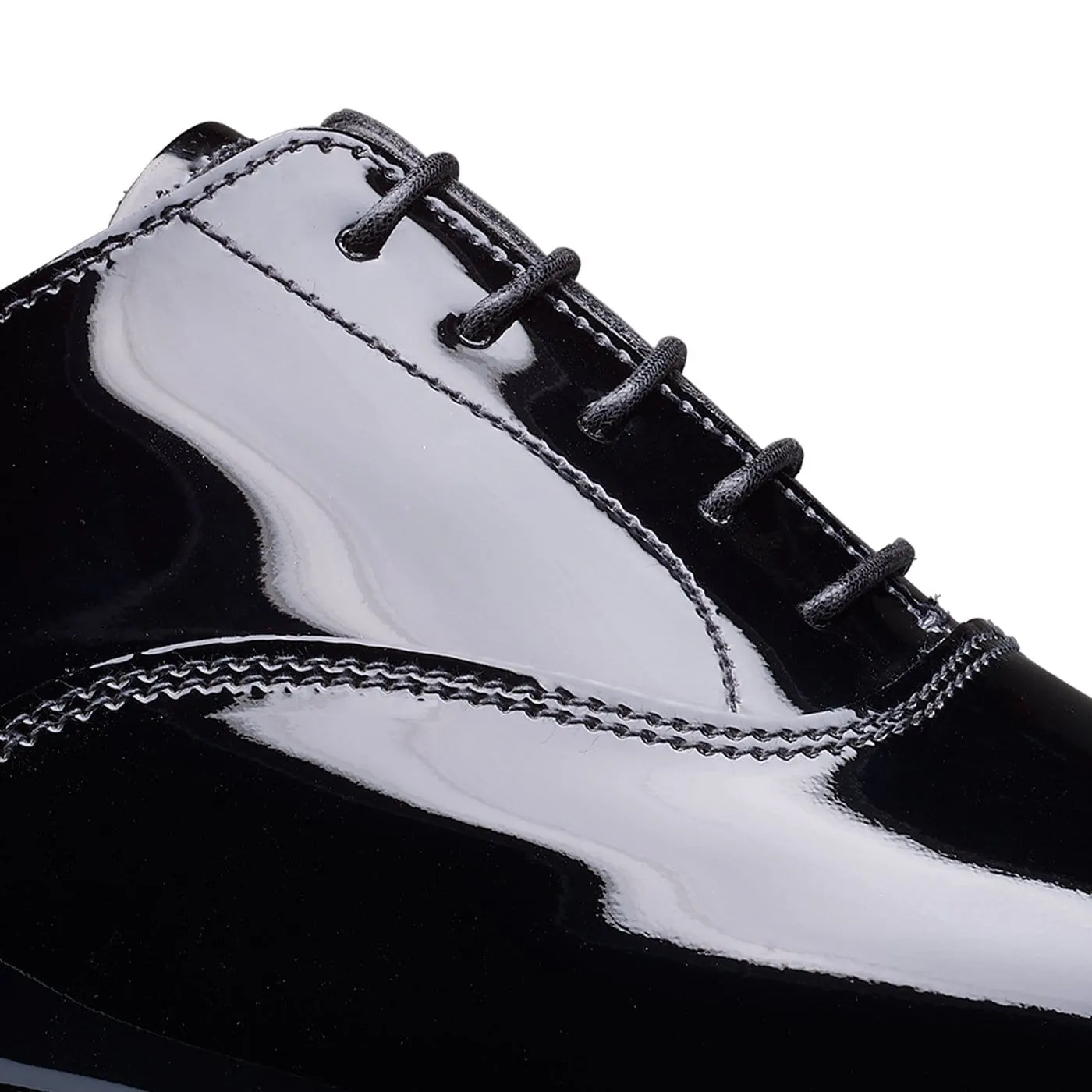Overton Black Patent,Men Oxfords