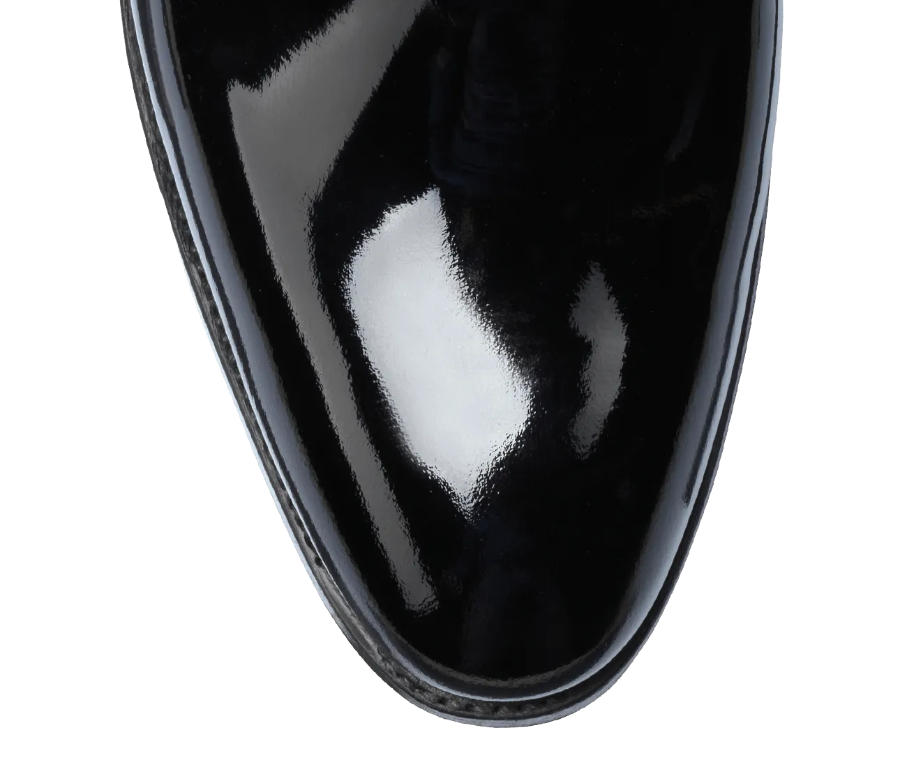 Overton Black Patent,Men Oxfords