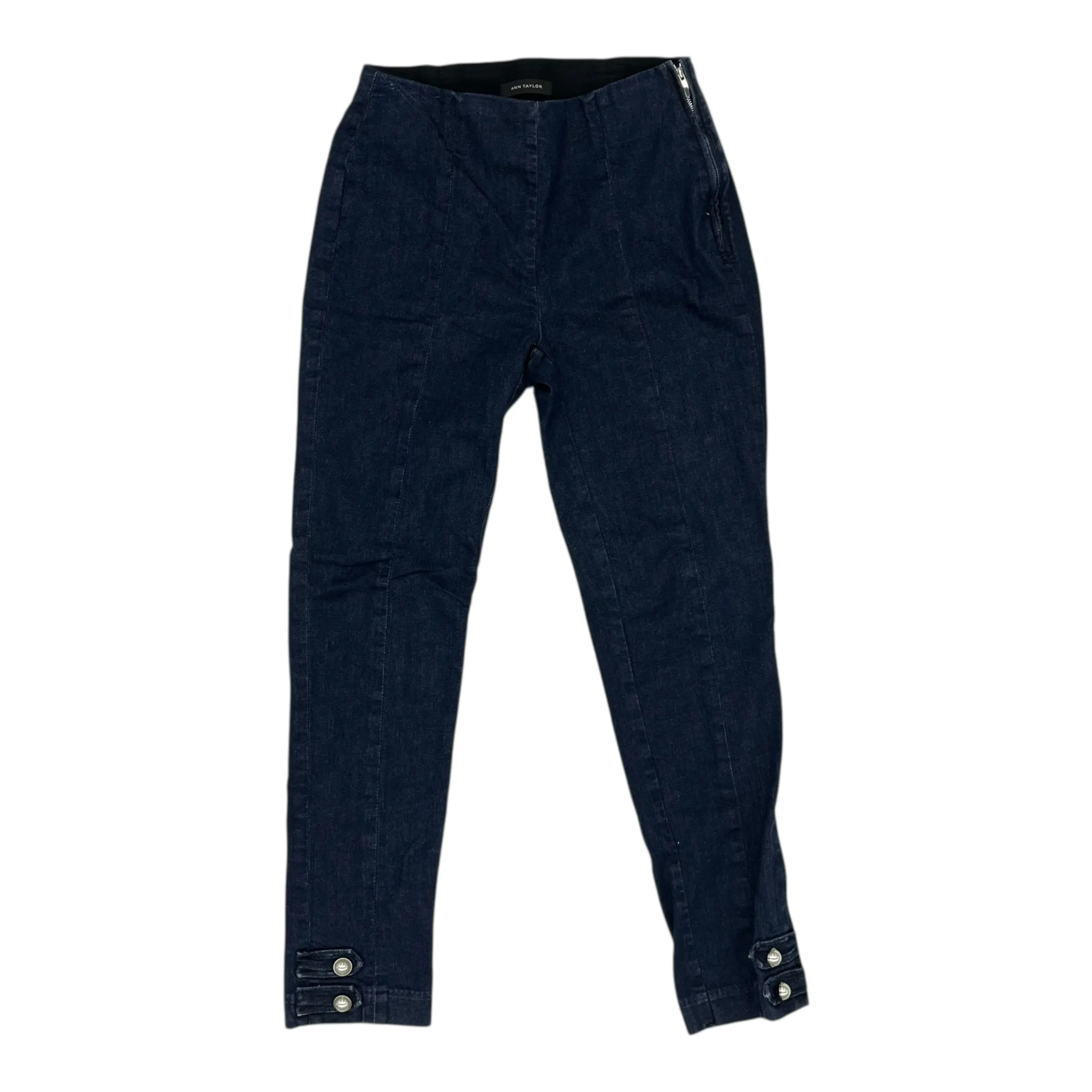 Pants Leggings By Ann Taylor In Blue Denim, Size:6,Leggings Women Bottoms