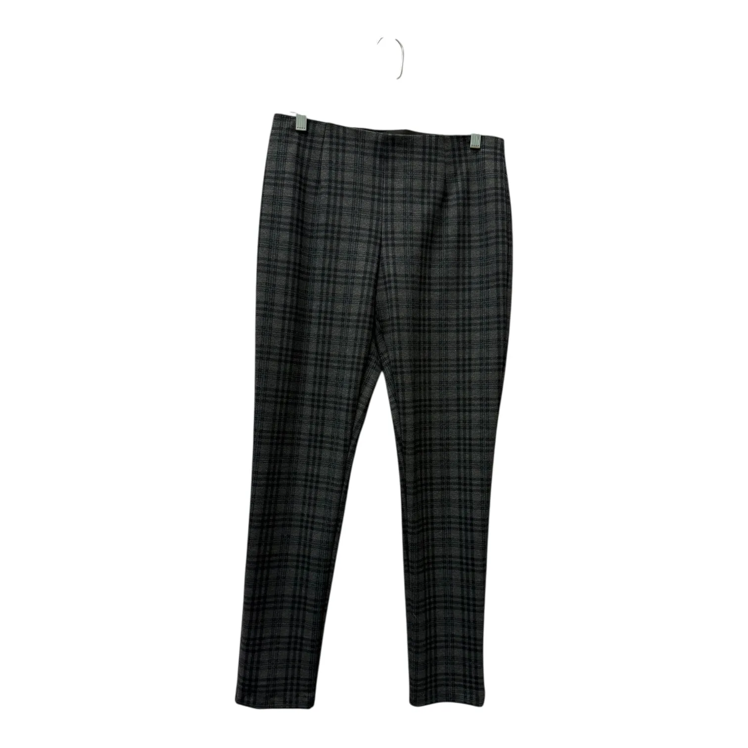 Pants Leggings By Calvin Klein In Black & Grey, Size:10,Leggings Women Bottoms
