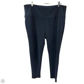 Pants Leggings By Clothes Mentor In Navy, Size: 1x,Leggings Women Bottoms