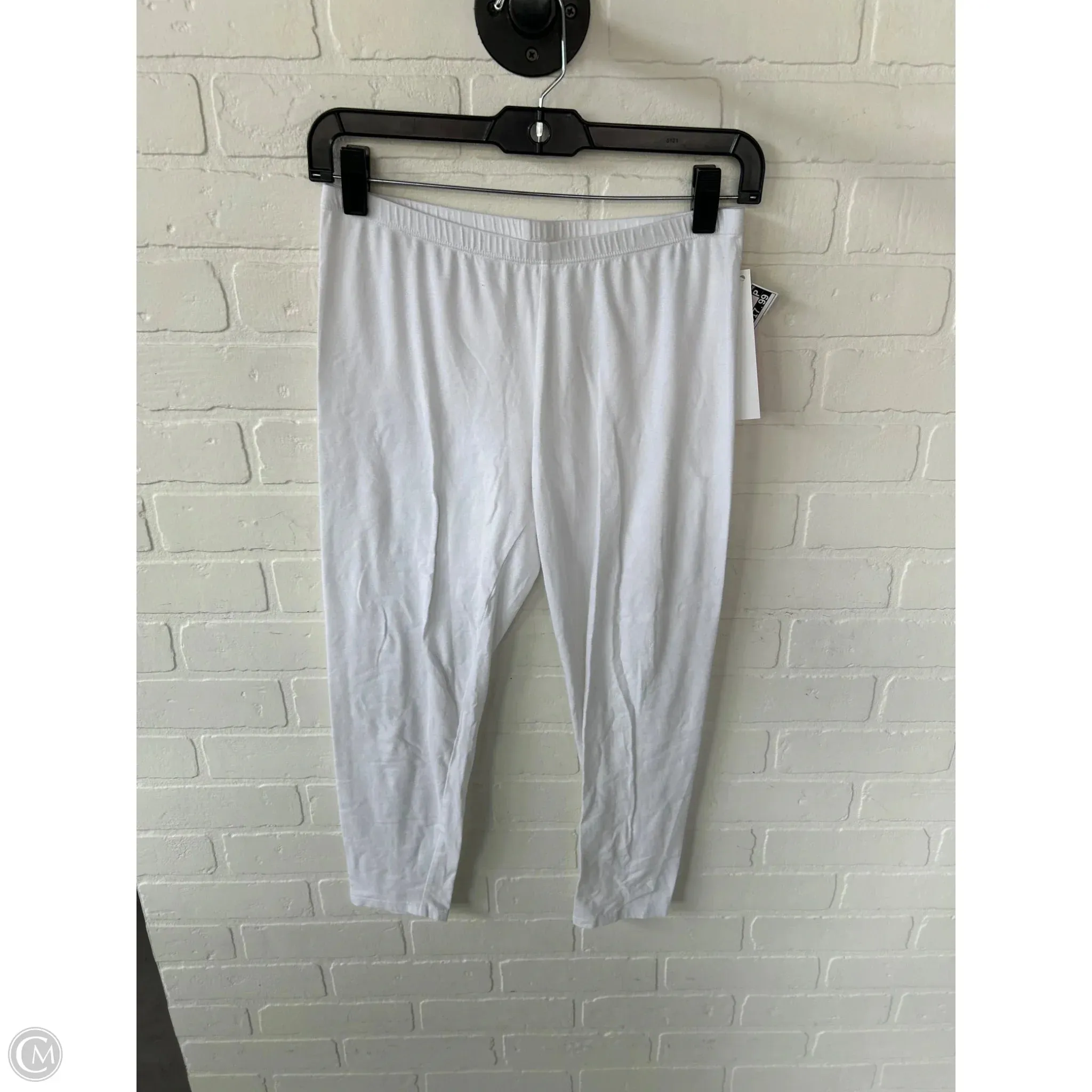 Pants Leggings By Eileen Fisher In White, Size: 4,Leggings Women Bottoms