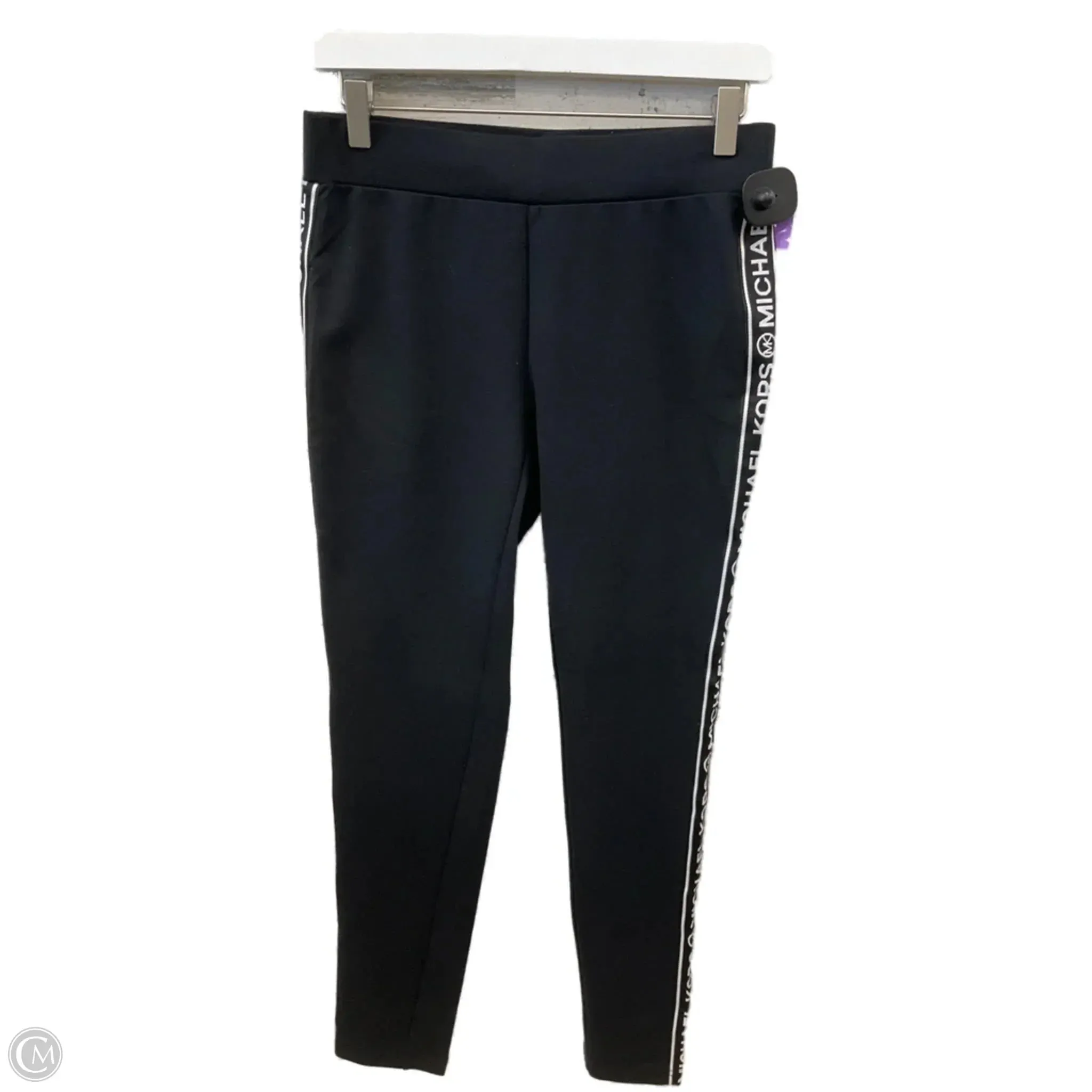 Pants Leggings By Michael By Michael Kors In Black, Size: S,Leggings Women Bottoms