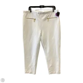 Pants Leggings By Michael By Michael Kors In White, Size: Xl,Leggings Women Bottoms