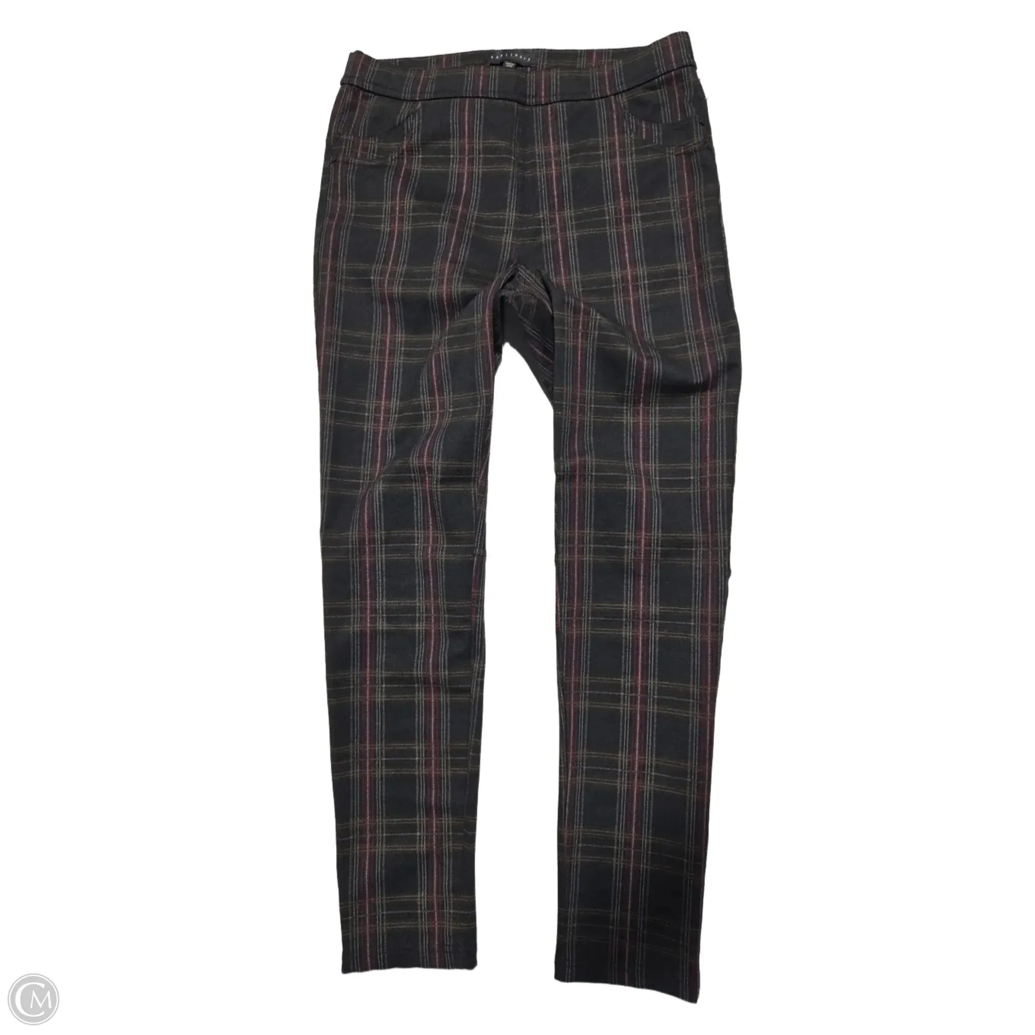 Pants Leggings By Sanctuary In Plaid Pattern, Size: L,Leggings Women Bottoms
