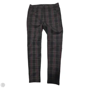 Pants Leggings By Sanctuary In Plaid Pattern, Size: L,Leggings Women Bottoms