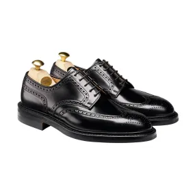 Pembroke Black Cavalry Calf,Men Derbys