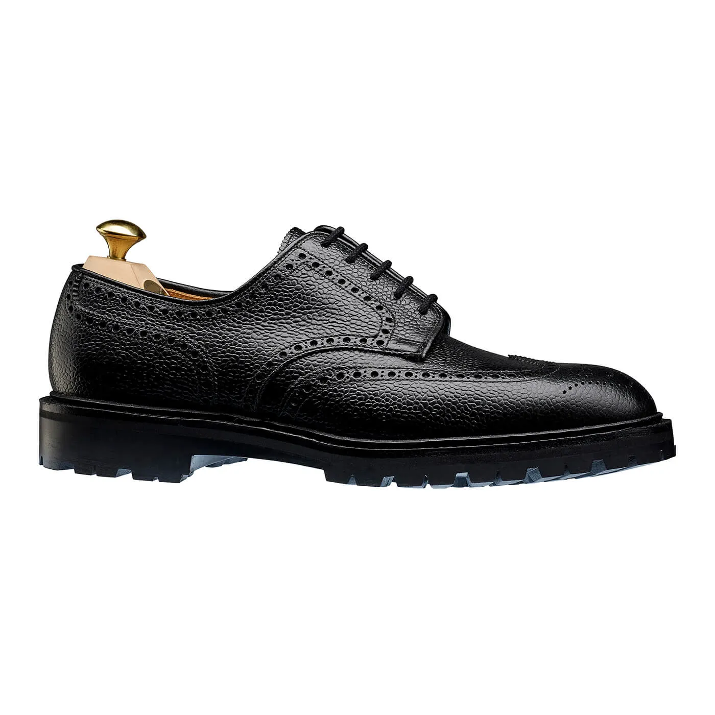 Pembroke Black Scotch Grain,Men Derbys