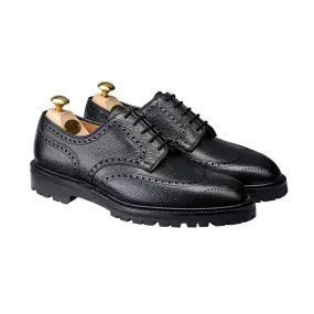 Pembroke Black Scotch Grain,Men Derbys