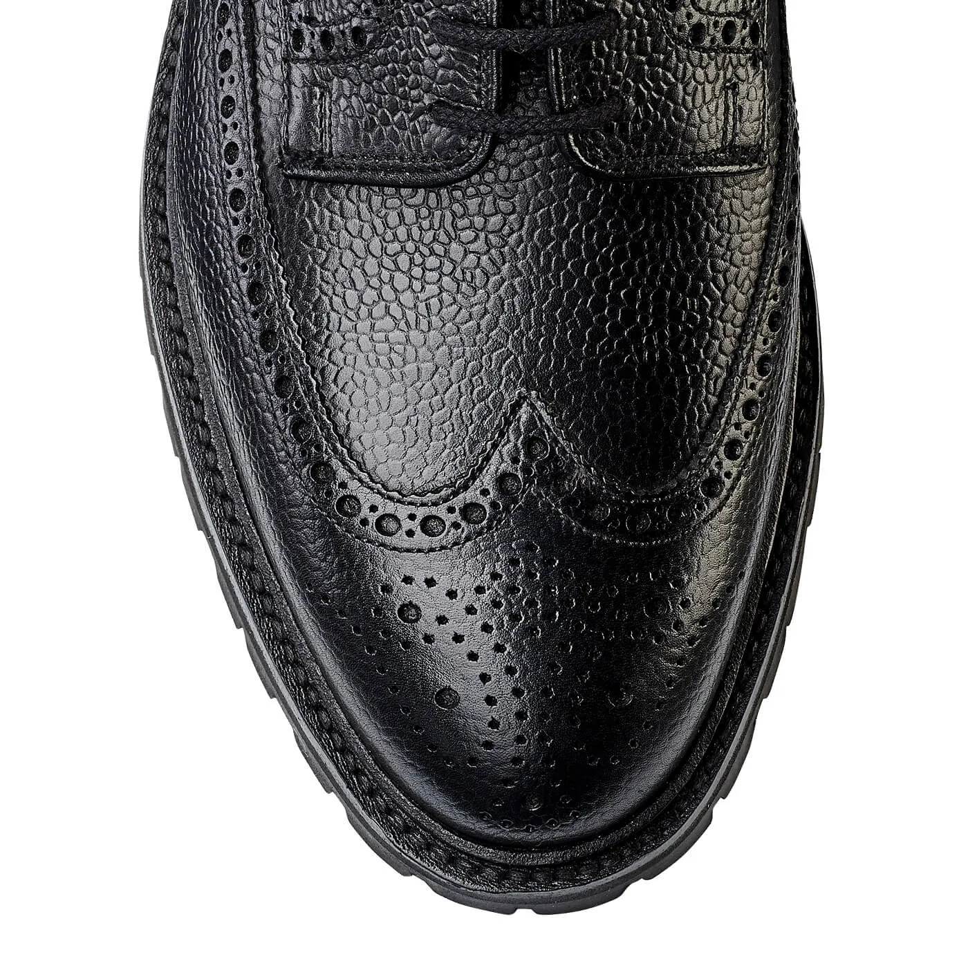 Pembroke Black Scotch Grain,Men Derbys