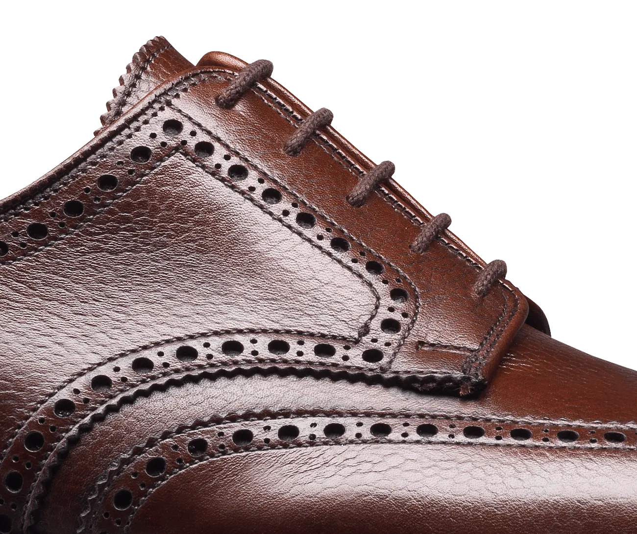 Pembroke Dark Brown Scotch Grain,Men Derbys