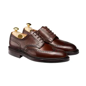 Pembroke Dark Brown Scotch Grain,Men Derbys