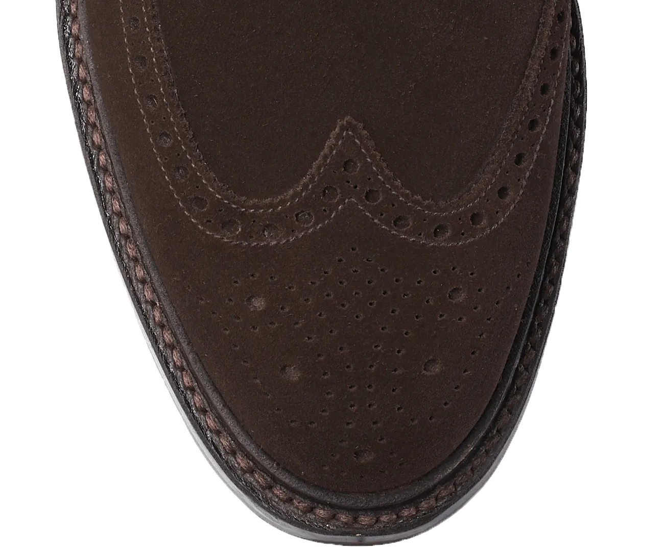 Pembroke Dark Brown Suede,Men Derbys