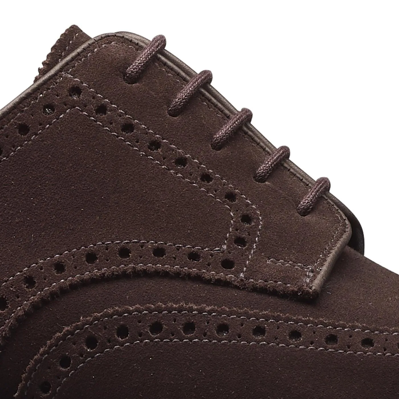 Pembroke Dark Brown Suede,Men Derbys