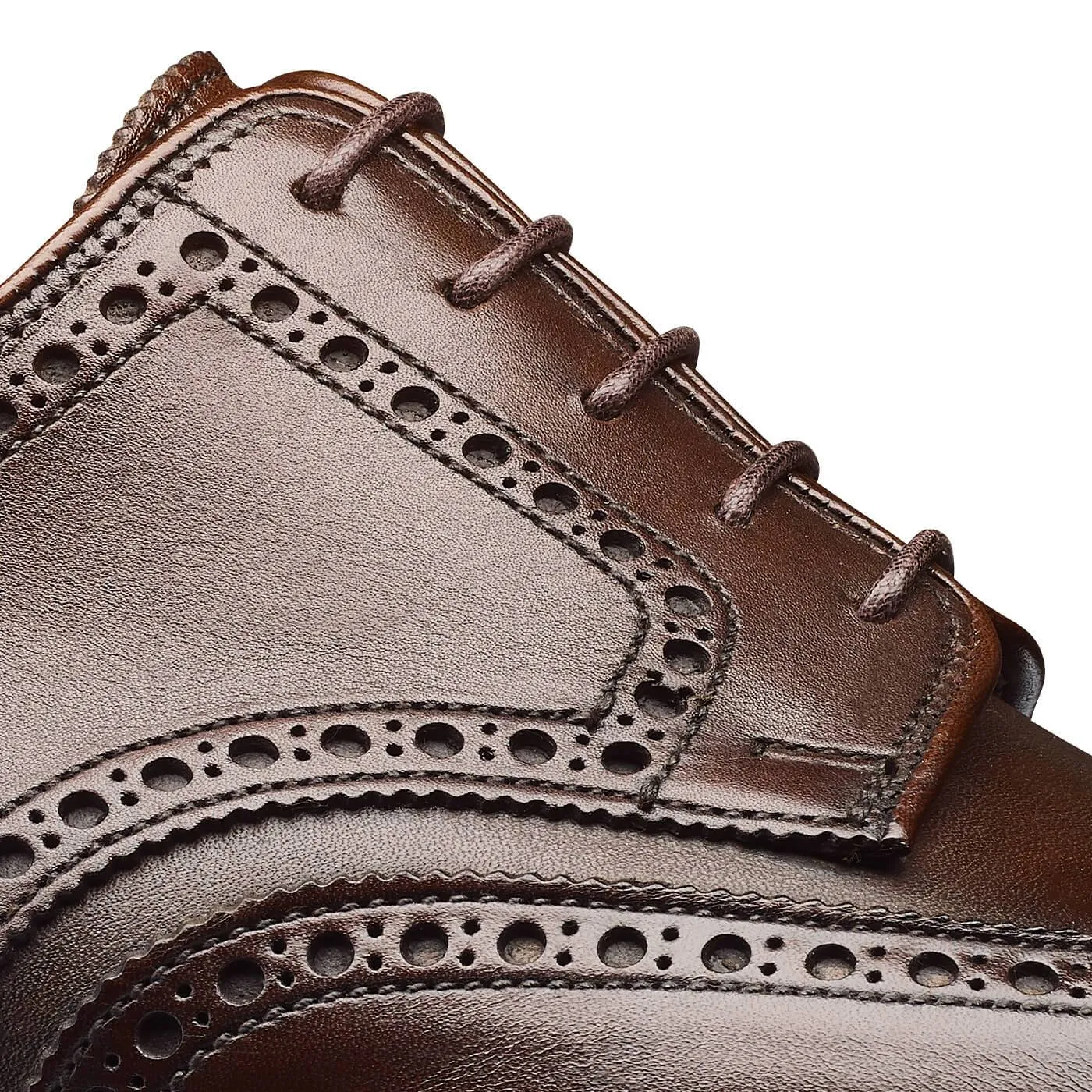 Pembroke Dark Brown Wax Calf,Men Derbys