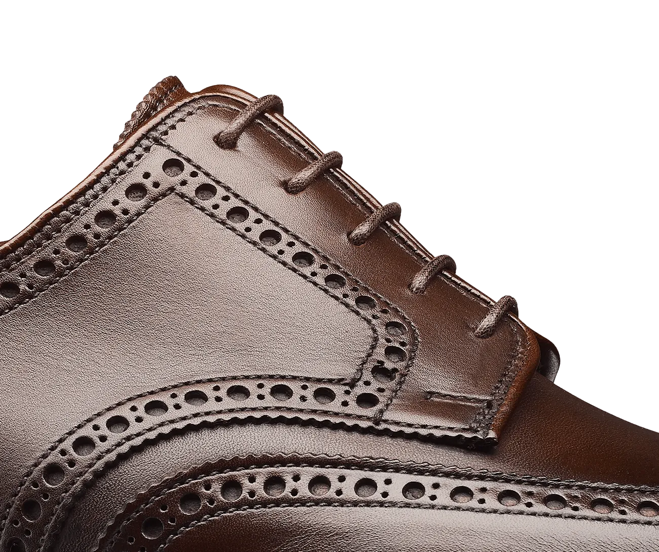 Pembroke Dark Brown Wax Calf,Men Derbys