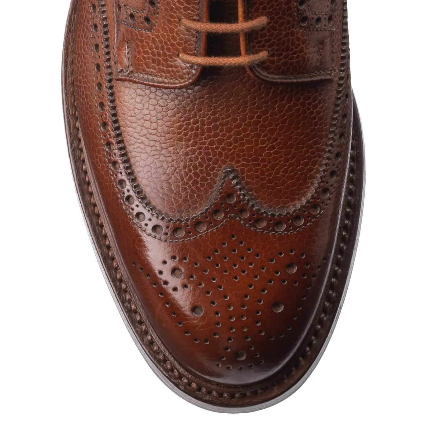 Pembroke Tan Scotch Grain (G Fitting),Men Derbys