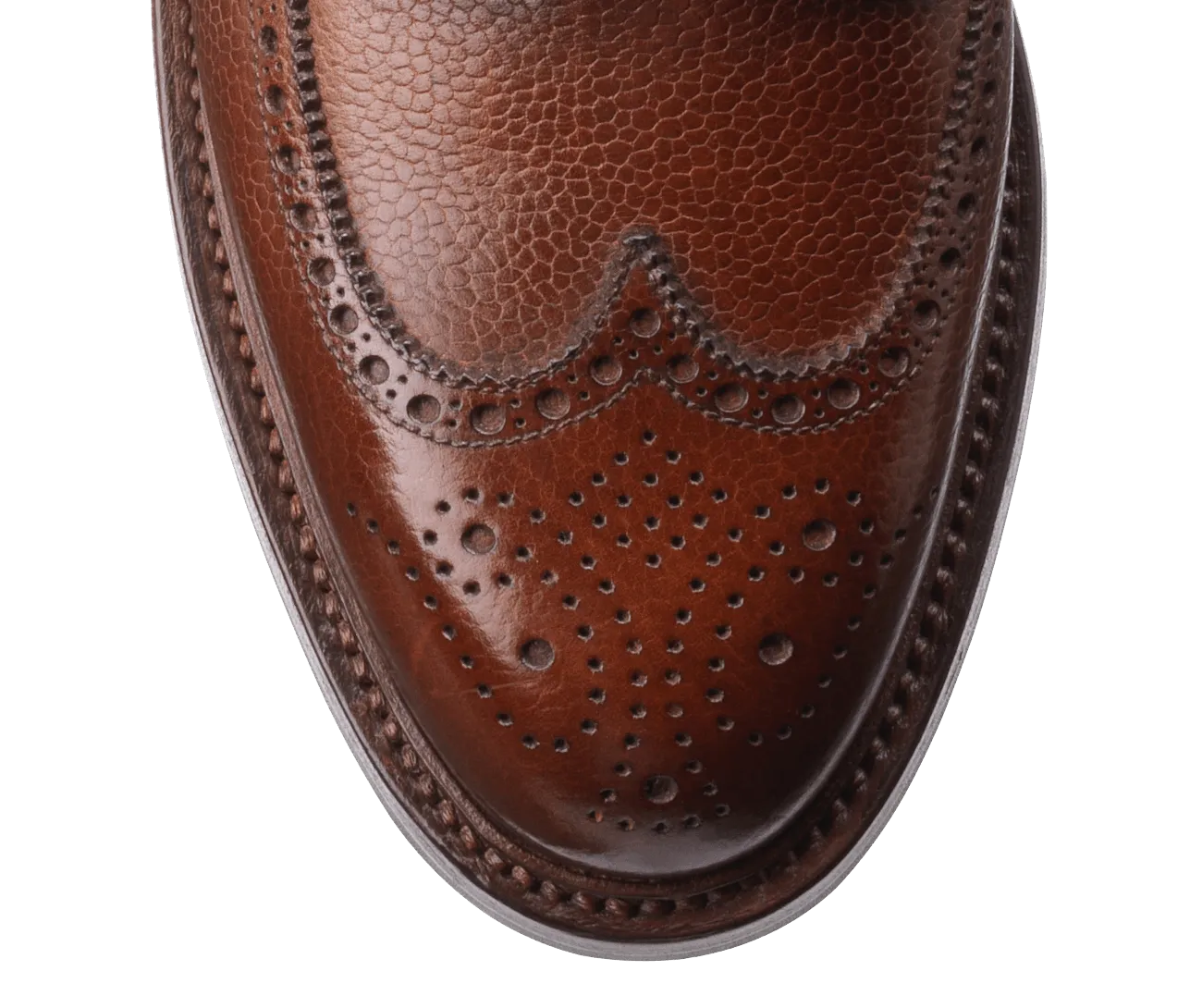 Pembroke Tan Scotch Grain (G Fitting),Men Derbys