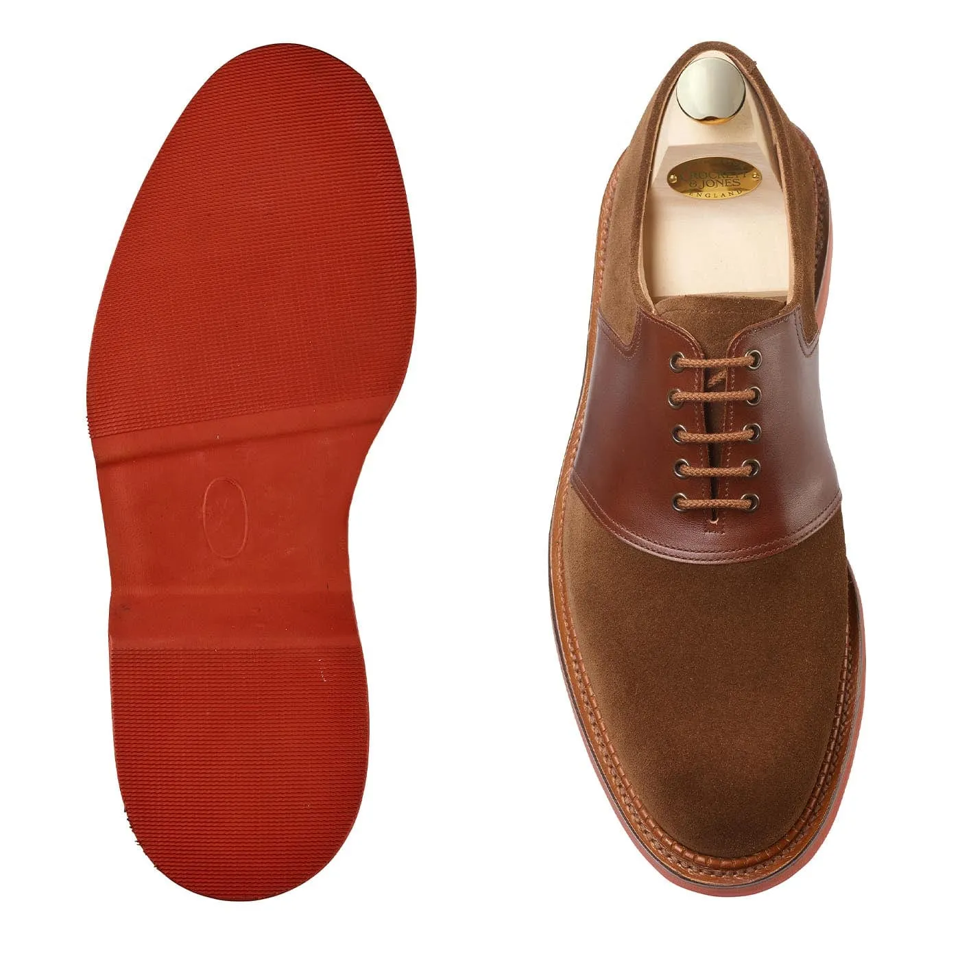 Penn Snuff Suede & Bracken Calf,Men Oxfords