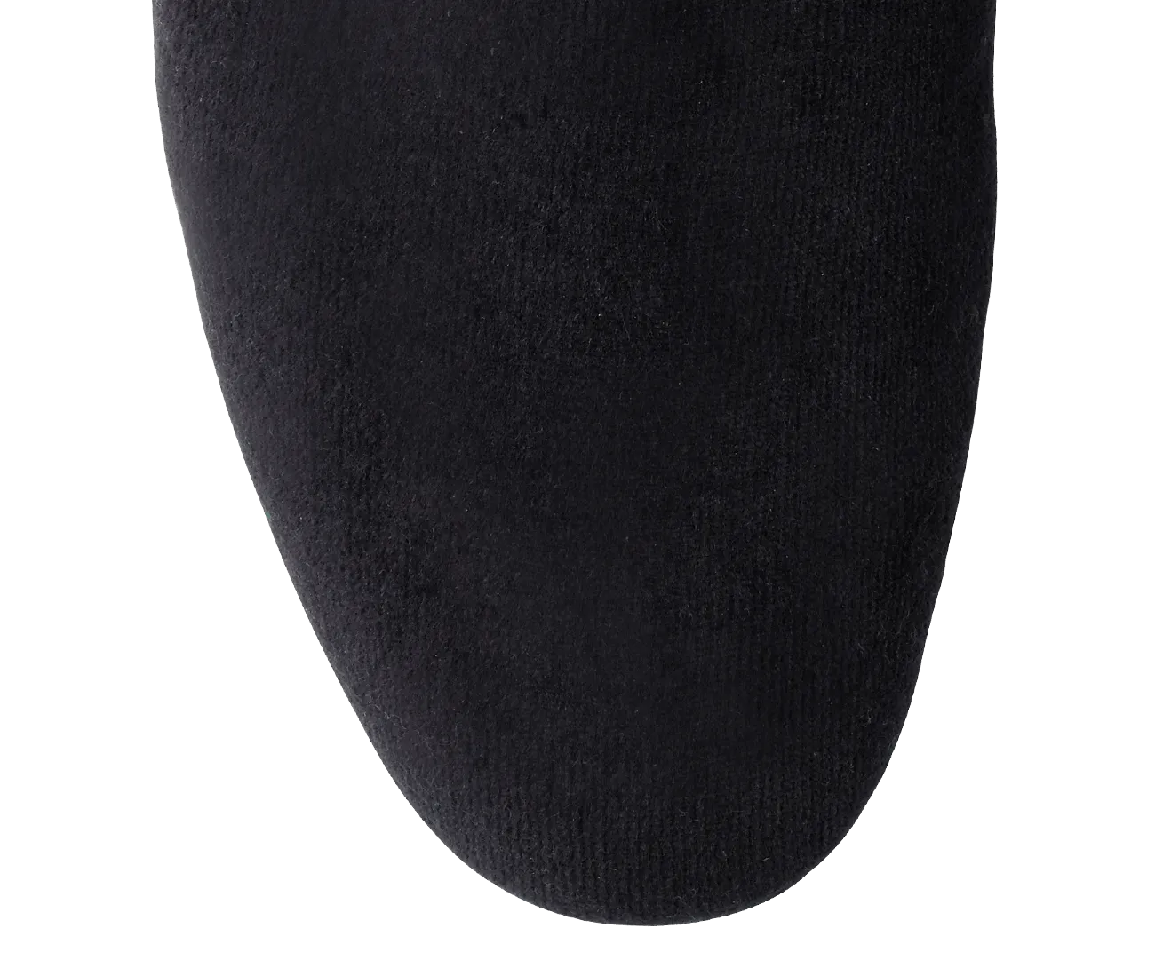 Plain Albert Black Velvet,Men Slippers