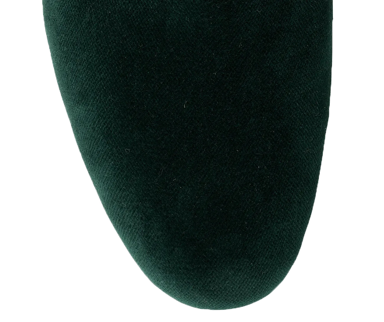 Plain Albert Green Velvet,Men Slippers
