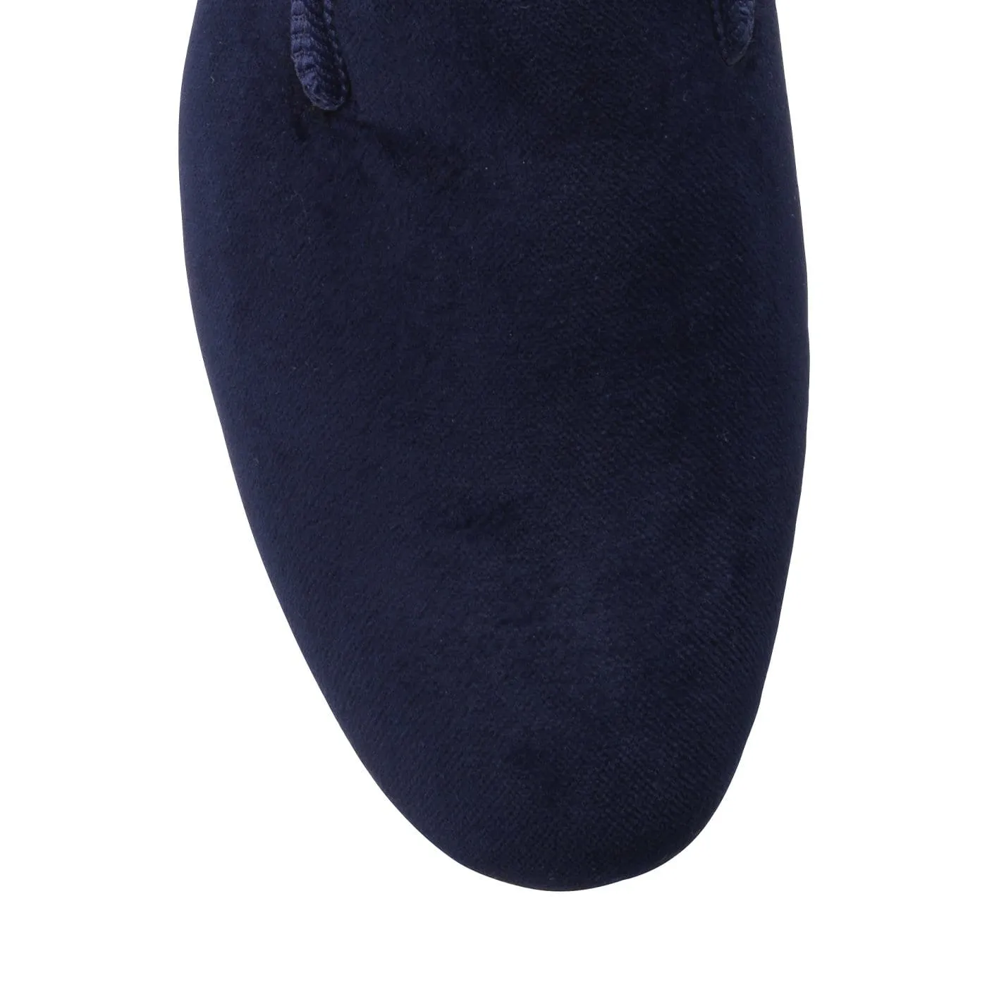 Plain Albert Navy Velvet (Mens),Men Slippers